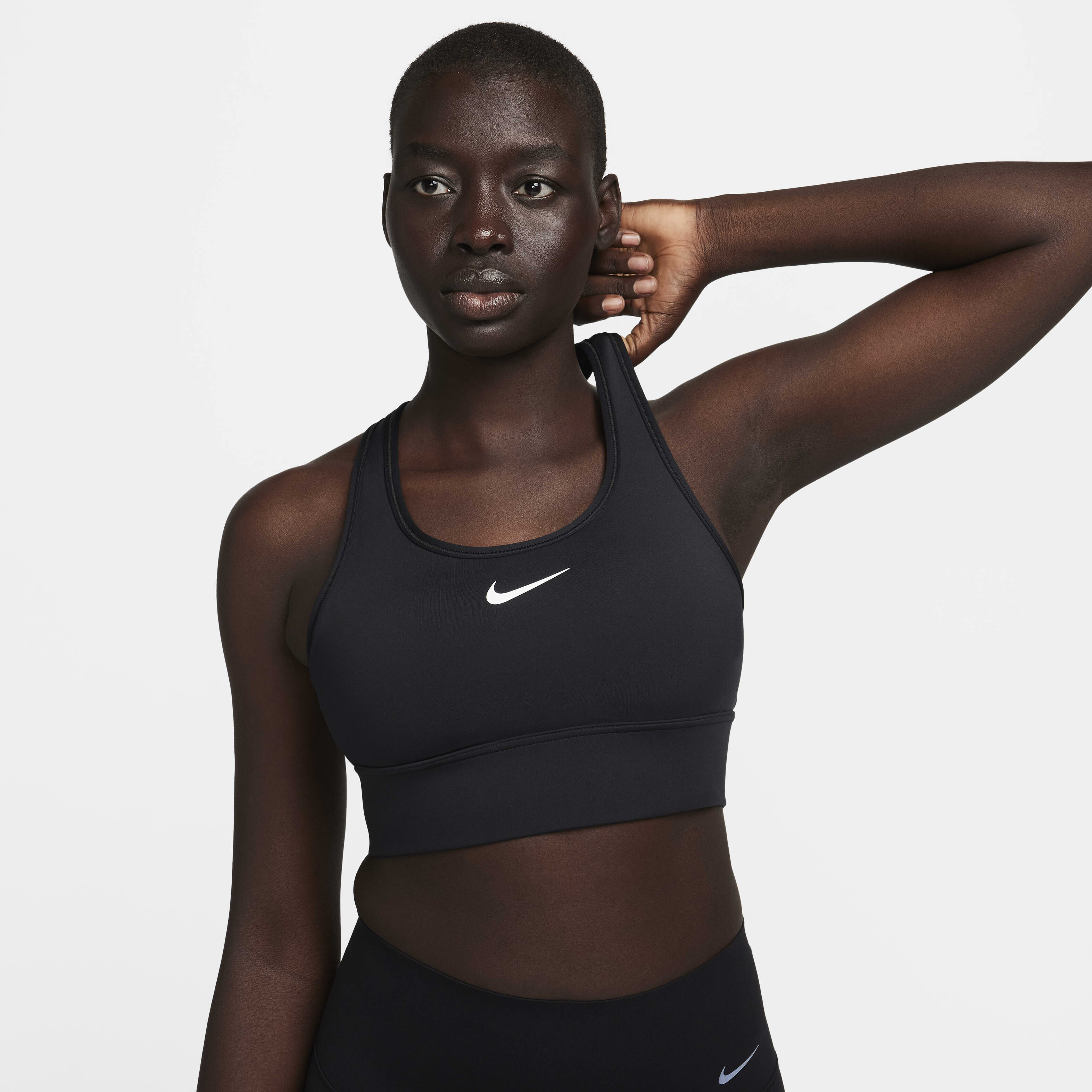 Nike long sports bra clearance