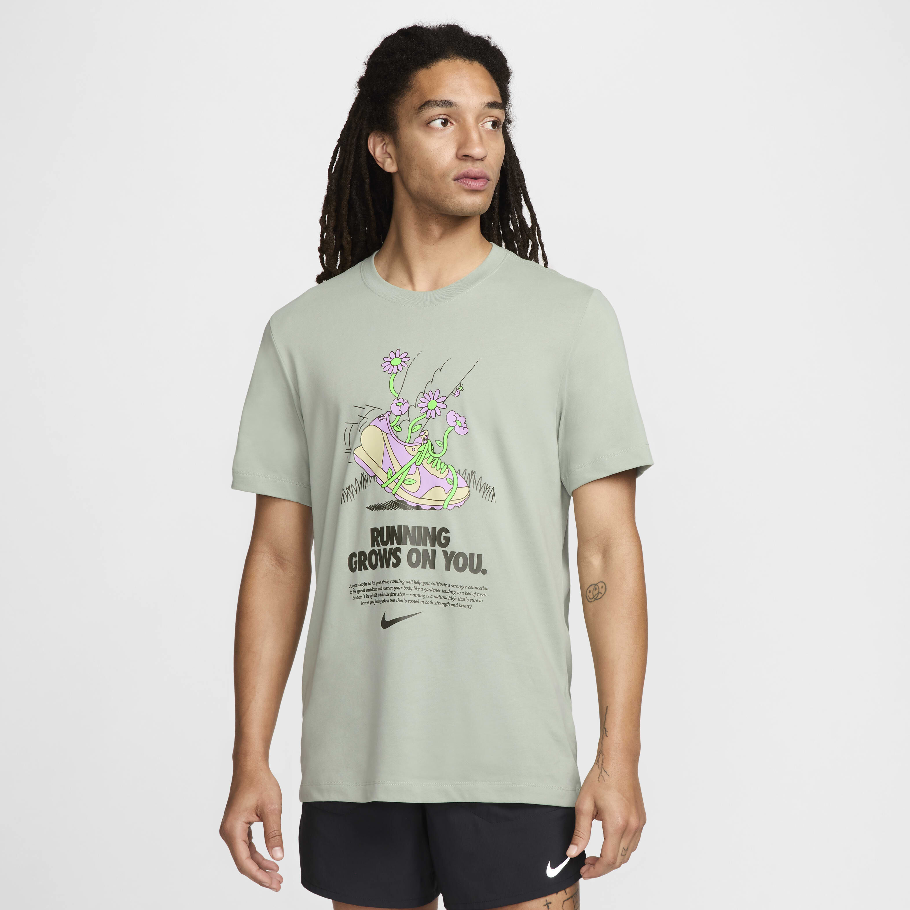 Buy Nike Men s Dri FIT Running T Shirt Nike Kuwait Official
