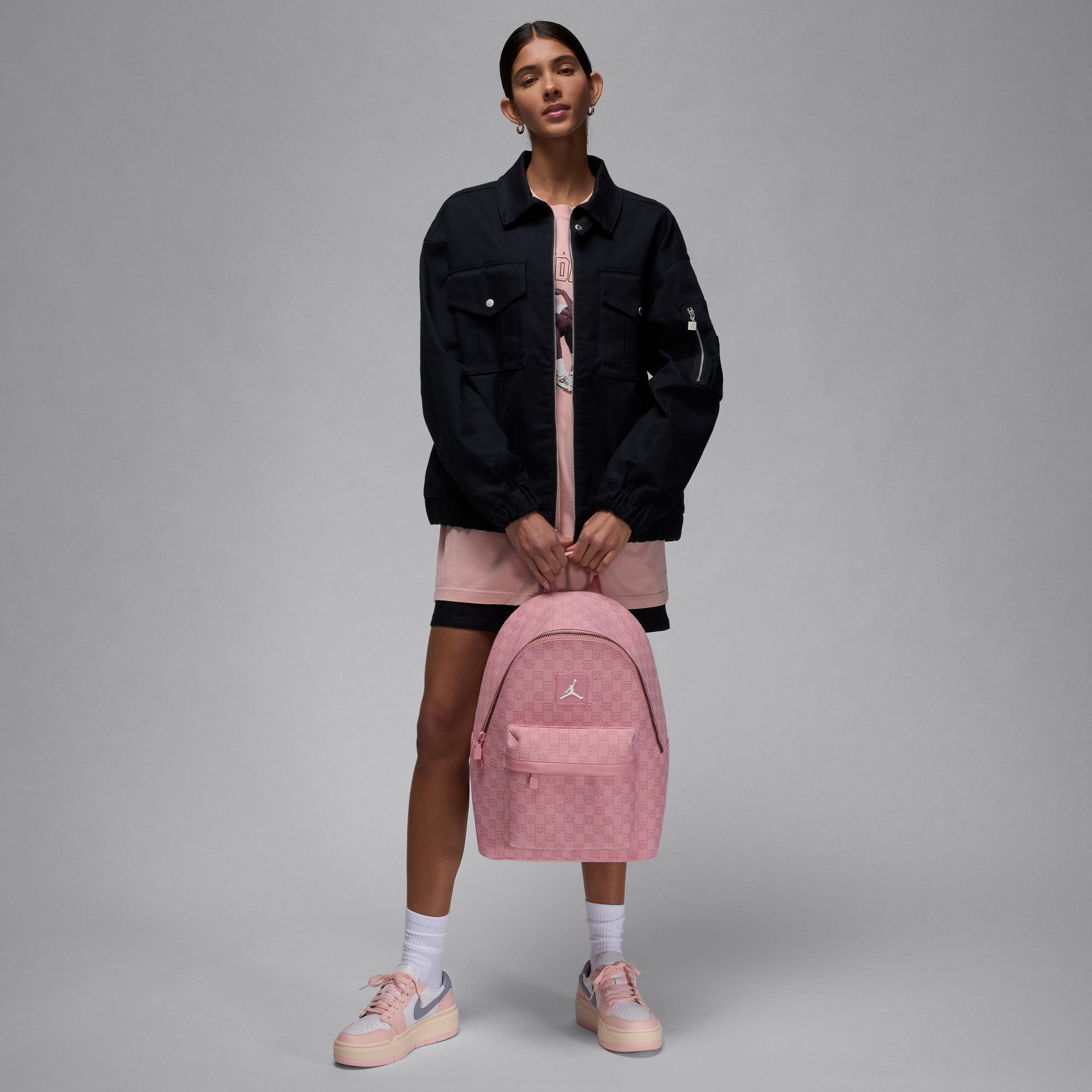 Buy Jordan Monogram Backpack Backpack - Pink Glaze | Nike Kuwait Official