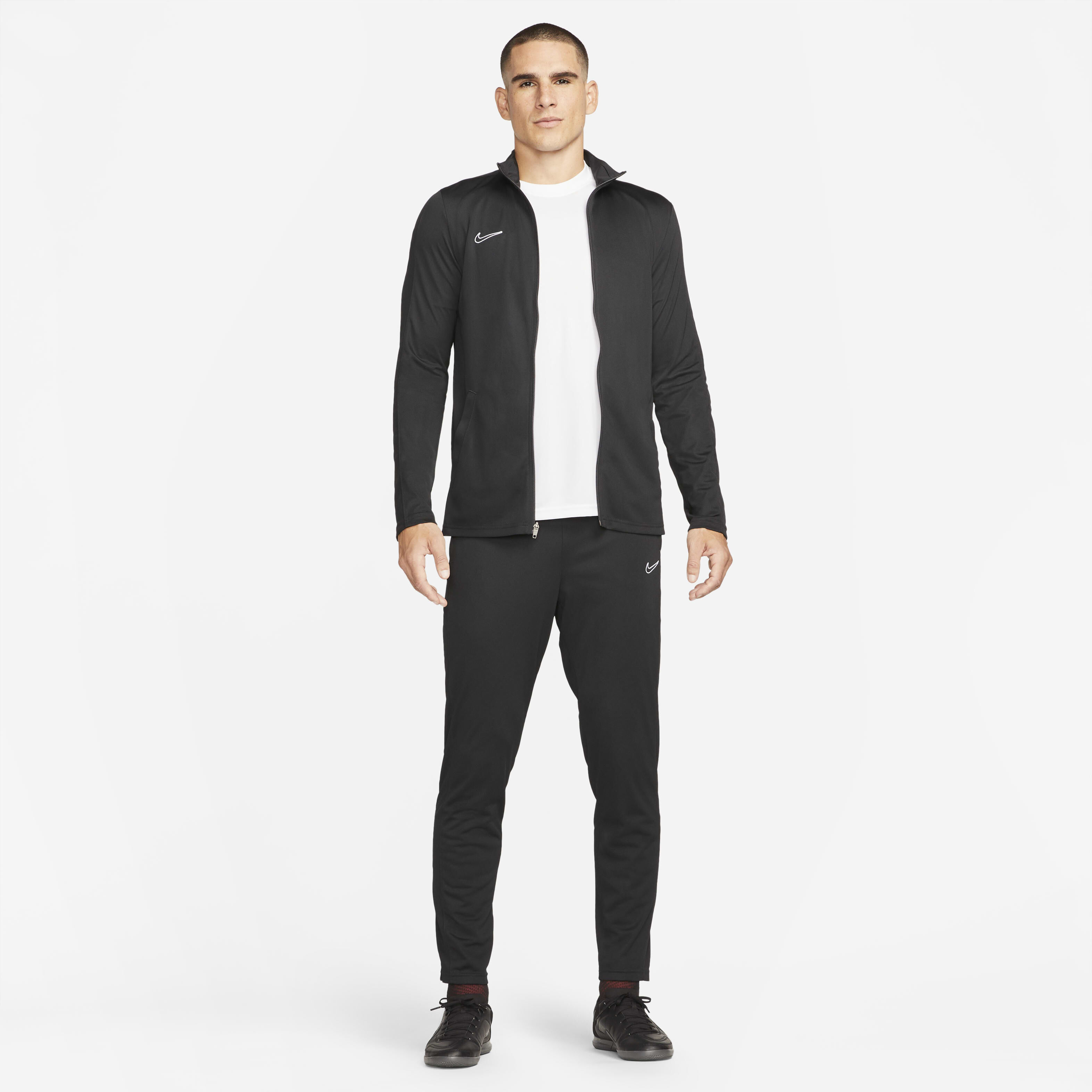 Nike academy tracksuit grey online