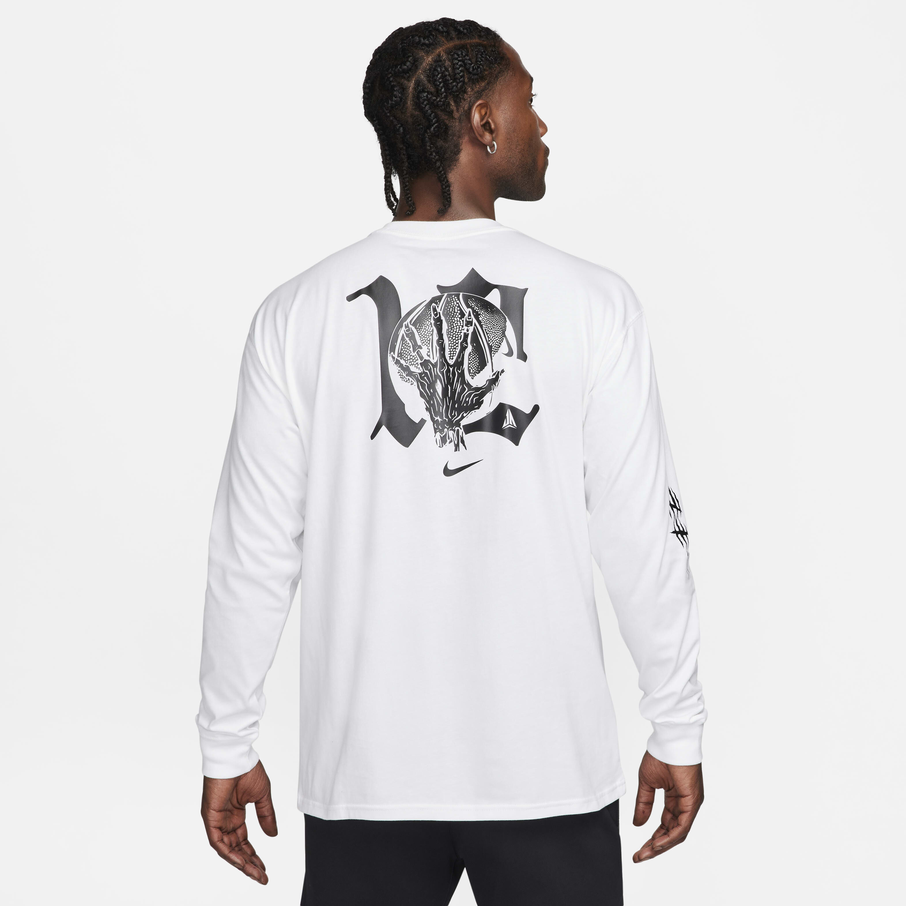 Buy JA Men's Max90 Long-Sleeve T-Shirt - White | Nike Kuwait