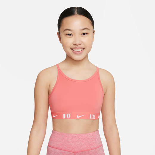 صدريات رياضية للبنات دعم متوسط-نايكي, نايكي تروفي, صدرية رياضية للأطفال الكبار (للبنات)