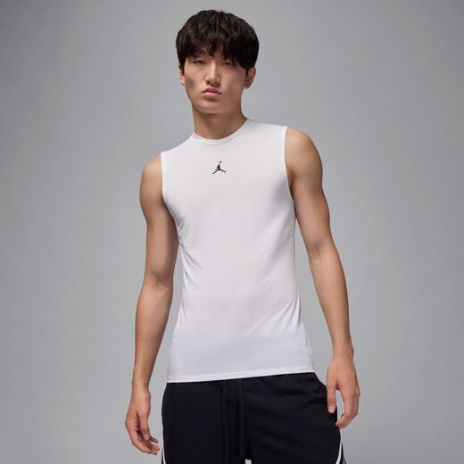 Jordan Sleeveless Tank Tops-JRDN, Jordan Sport, Men's Dri-FIT Sleeveless Base Layer Tank Top