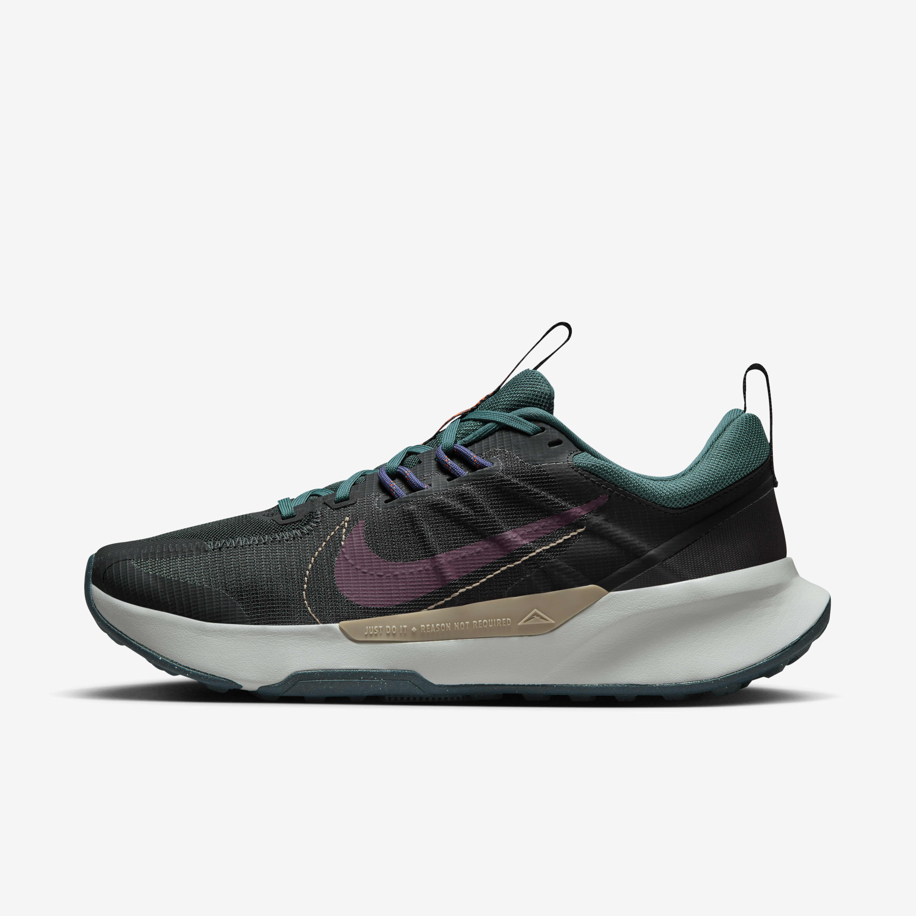 Buy Nike Juniper Trail 2 Men s Trail Running Shoes Black Deep Jungle Purple Ink Night Maroon Nike Kuwait Official