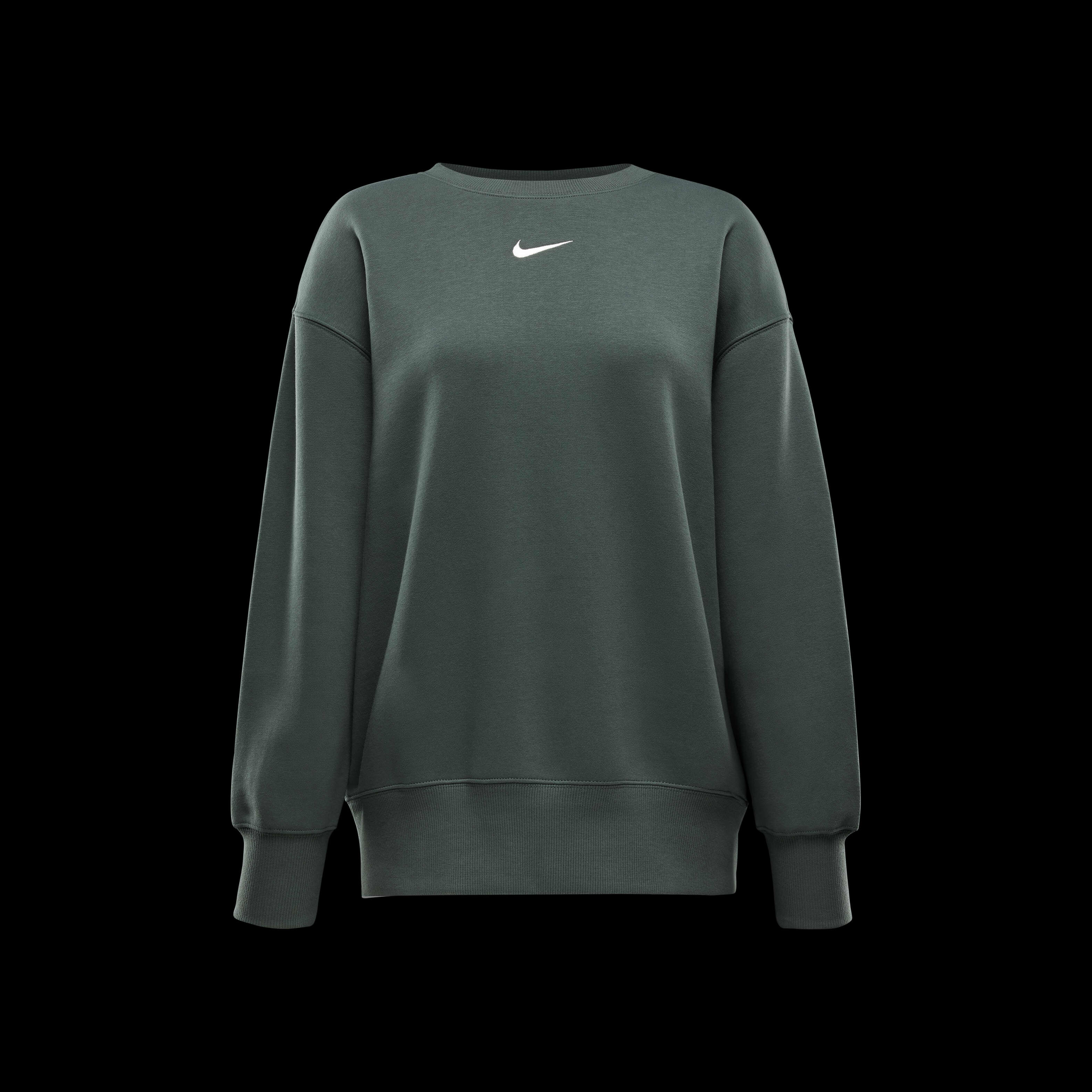 Nike essential fleece crew oversized sweatshir online