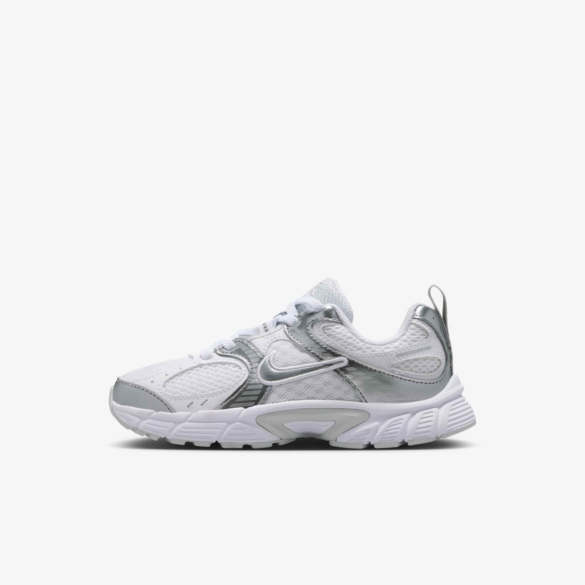 Buy Nike V5 RNR Younger Kids' Shoes White/Pure Platinum/White