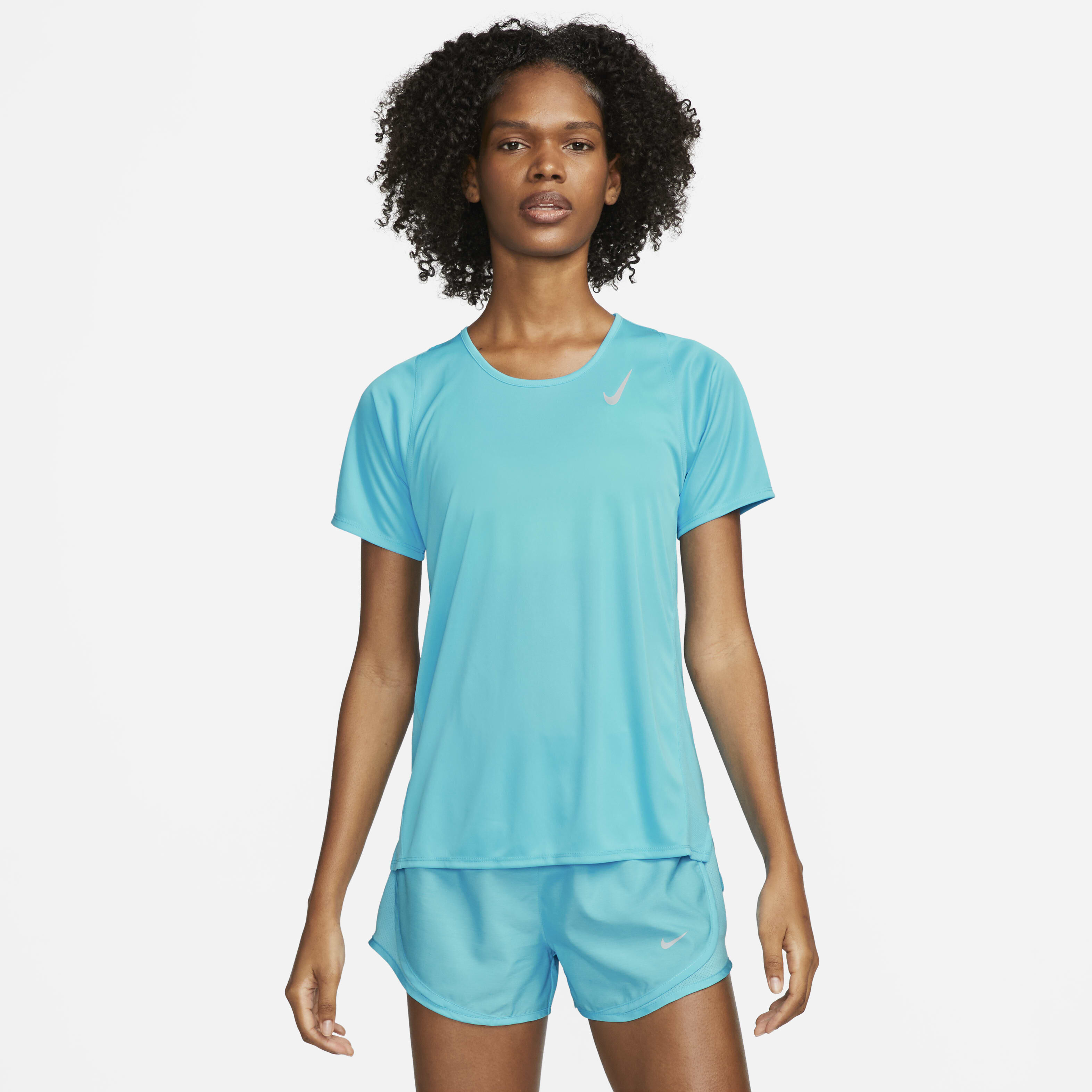 Nike women's short sleeve running top shop