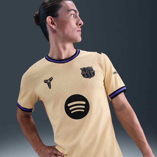 Men's Jerseys & Kits-Nike, F.C. Barcelona 2025/26 Match Away, Men's Kobe Dri-FIT ADV Football Authentic Shirt