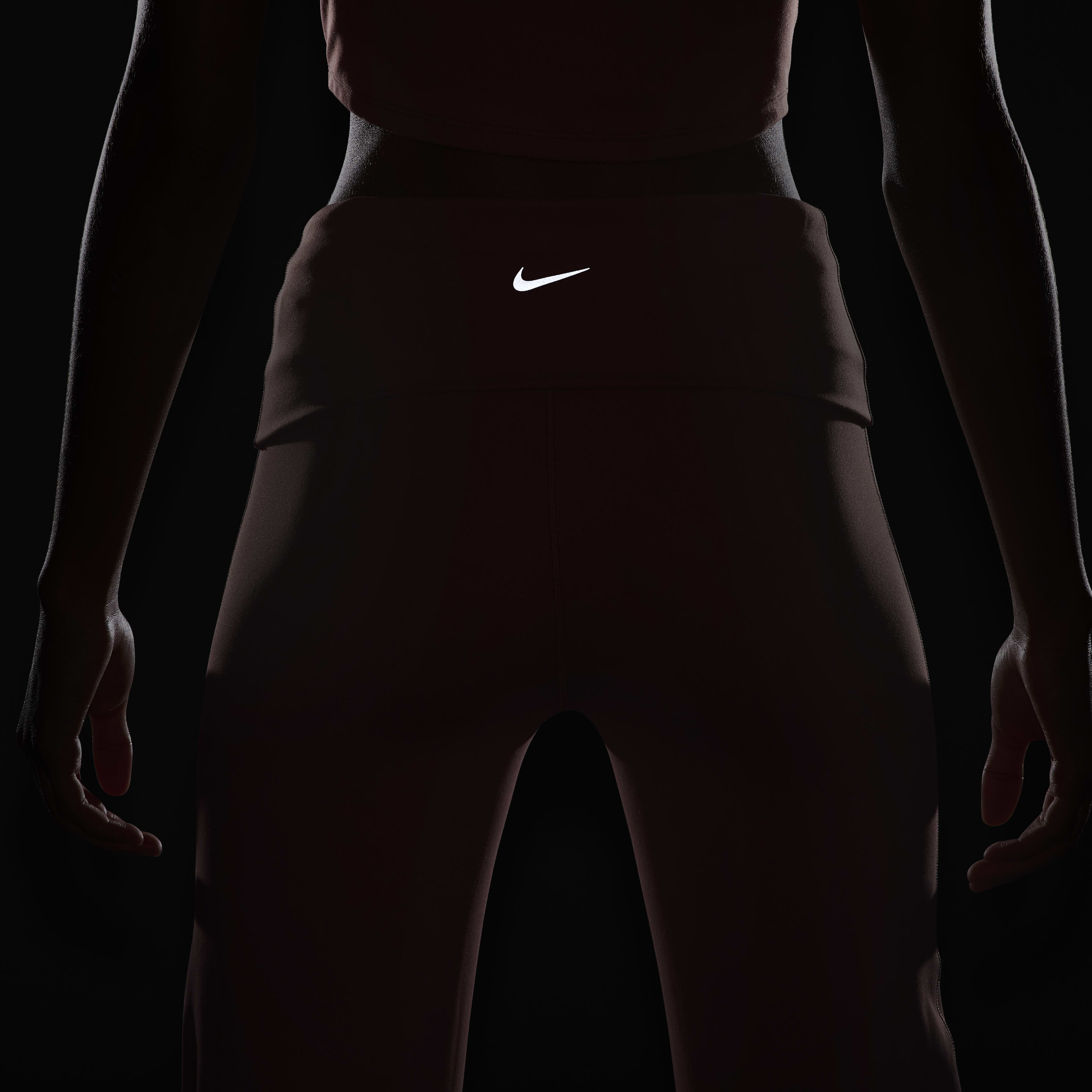 Buy Nike One Women s Dri FIT High Waisted Fold Over Trousers Nike Kuwait Official