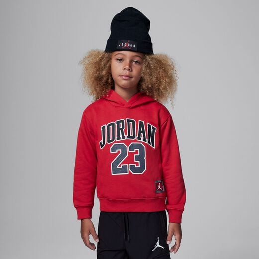 Hoodies & Sweatshirts-JRDN, Jordan Fleece Pullover Hoodie, Little Kids Hoodie