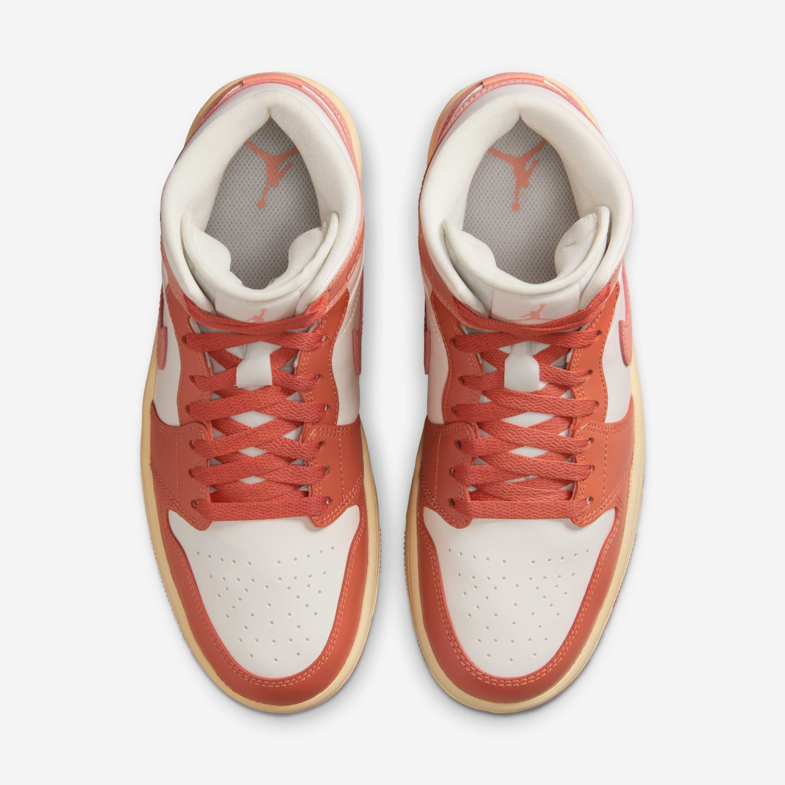 Buy Air Jordan 1 Mid Women's Shoes - Sail/Madder Root/Muslin