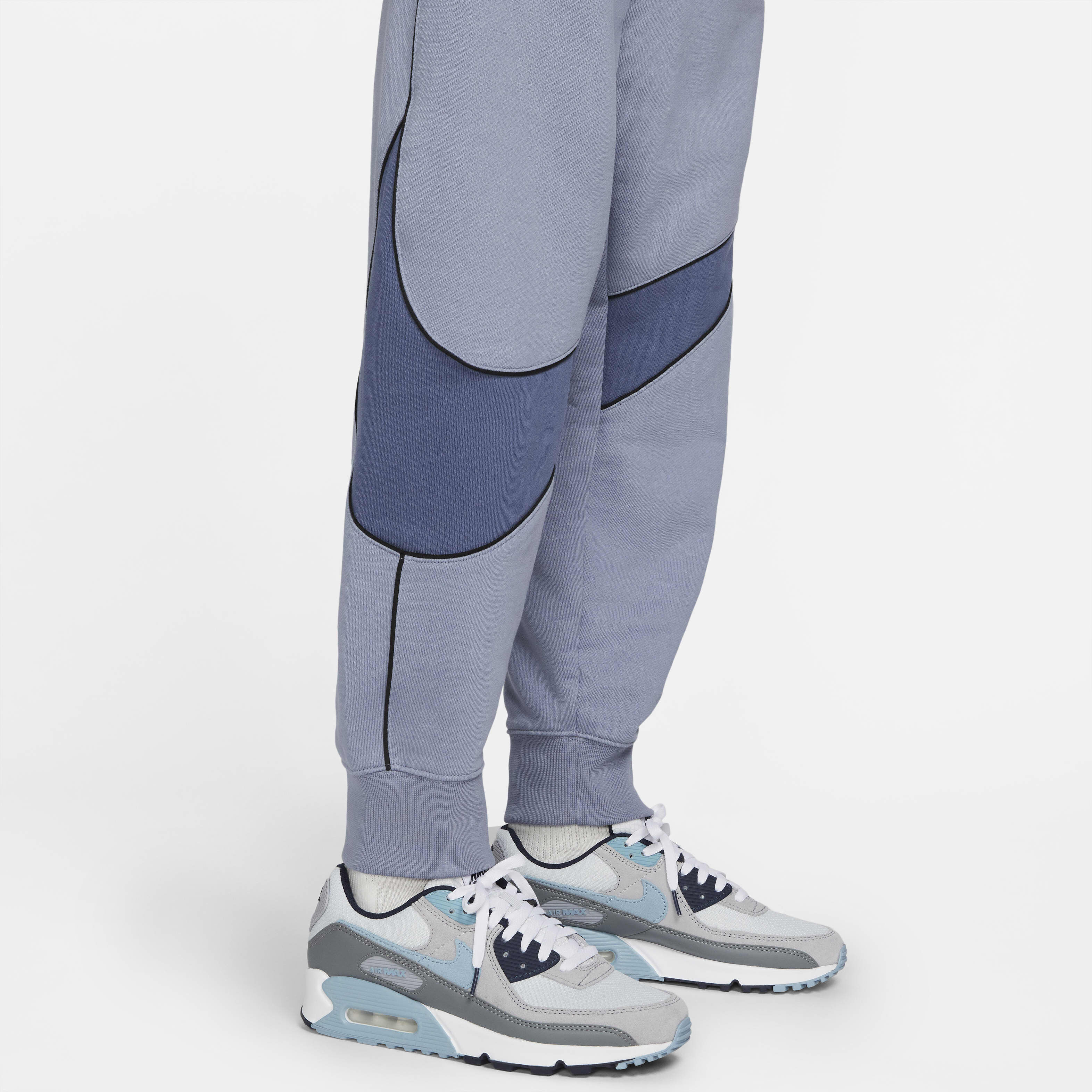 Nike swoosh fleece pants online