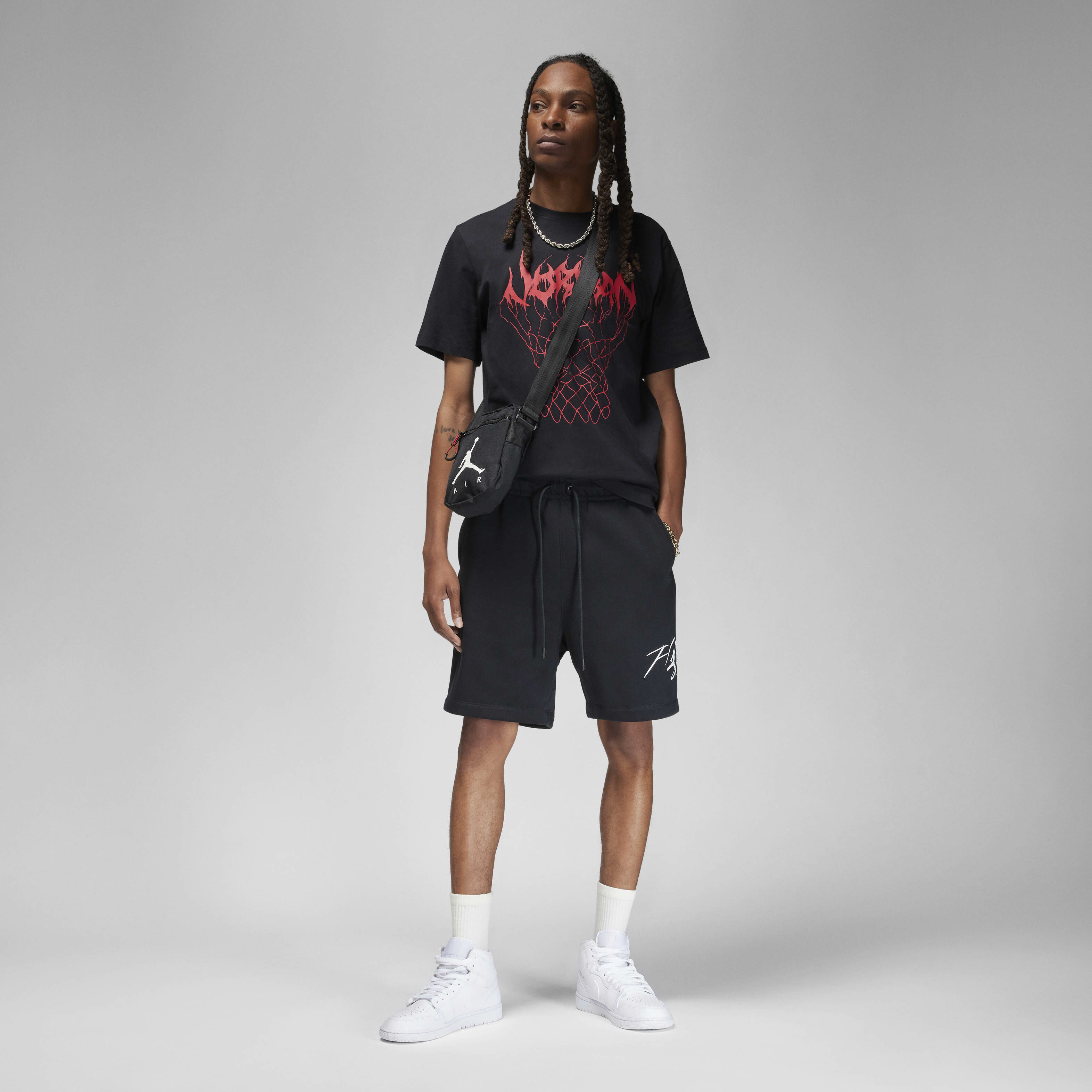 ★★Nike★★ Jordan Brooklyn Fleece Shorts W Black White HJ1 Jordan Brooklyn Fleece Women's Shorts. Nike.com
