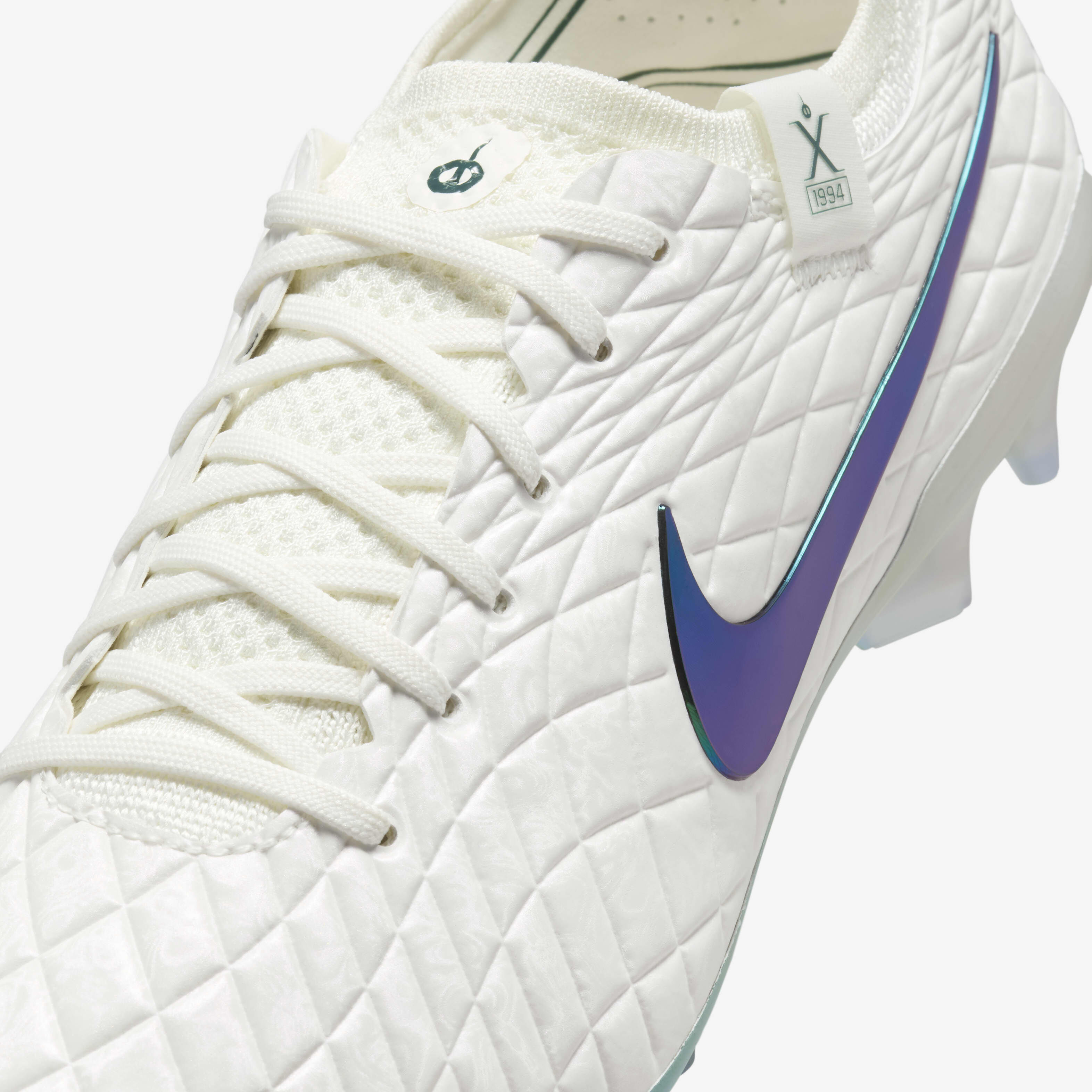 Buy Nike Tiempo Pearl Legend 10 Elite SE FG Low Top Football Boot Sail Dark Atomic Teal Nike Kuwait Official