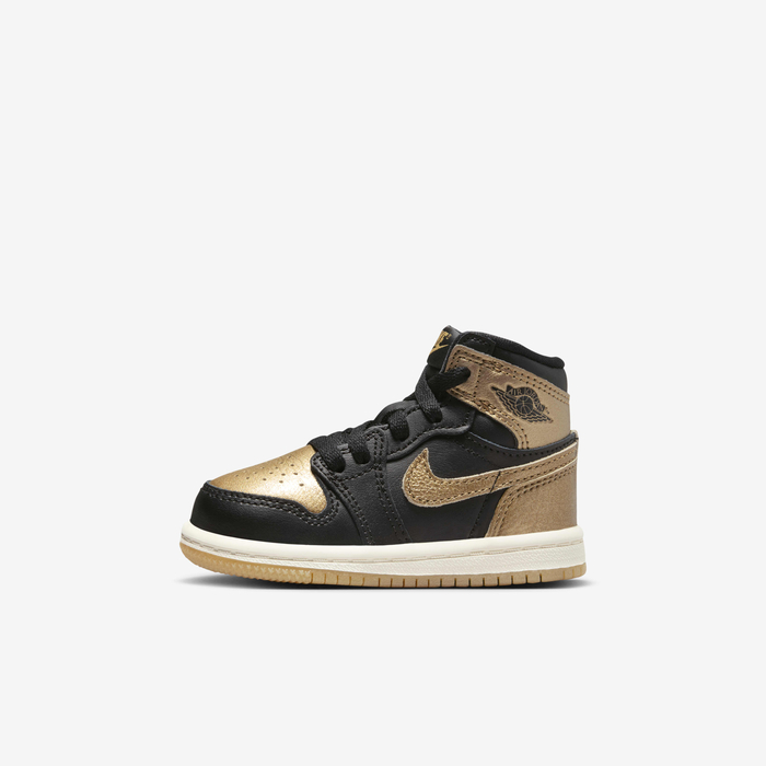 Buy Jordan Retro High OG 'Black and Gold' Baby Toddler Shoes