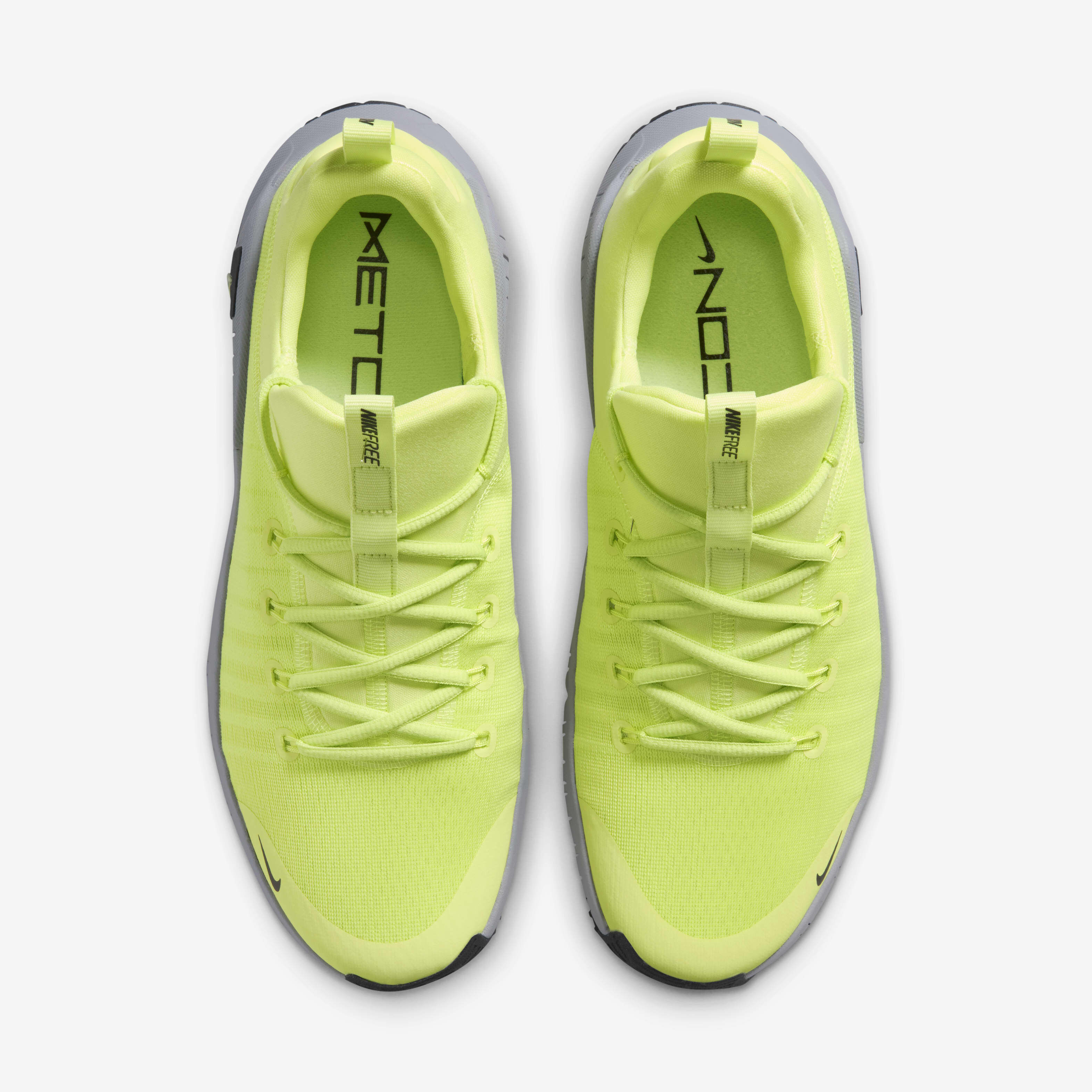 Nike men's metcon free x training shoes - white/black/yellow top