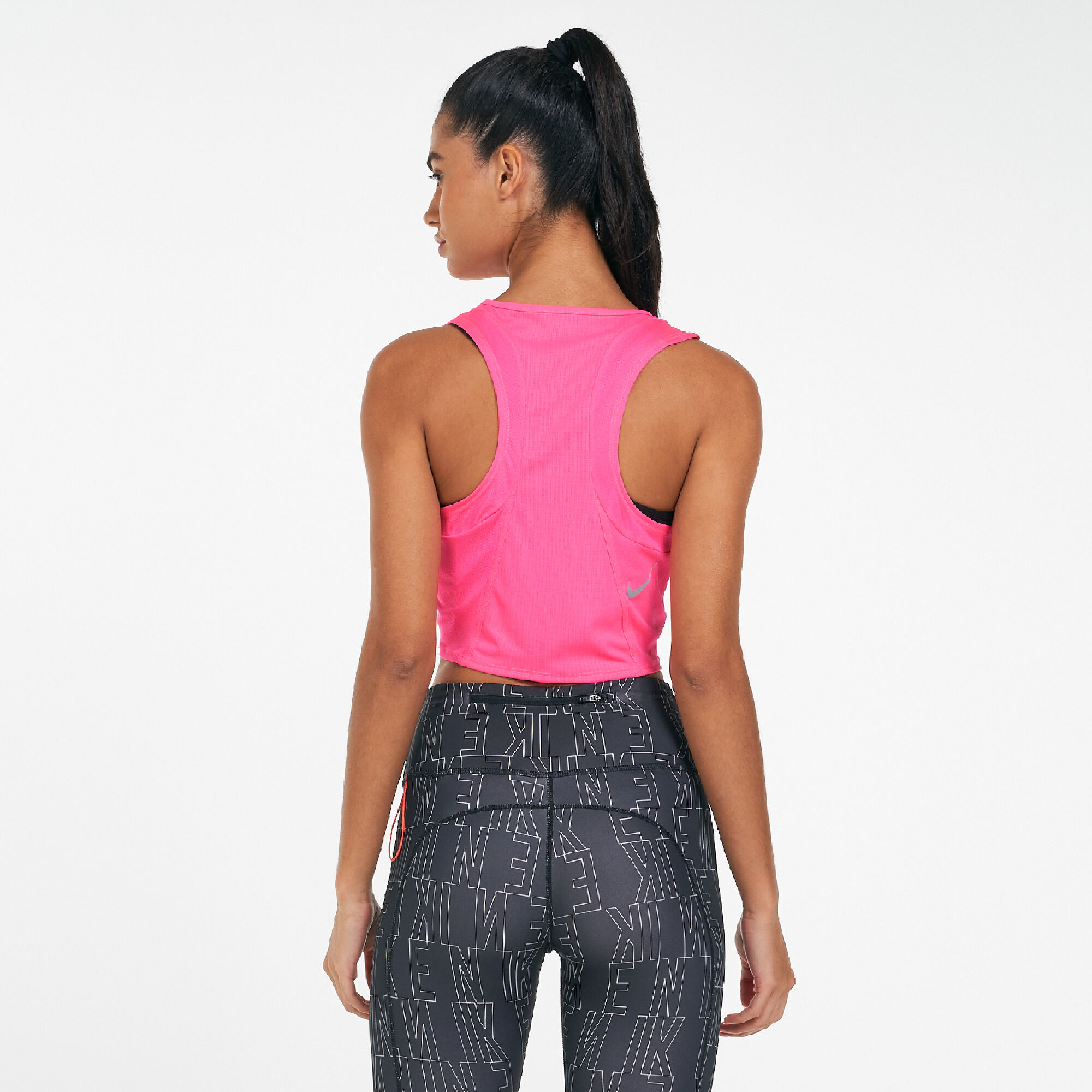 Nike cropped running tank online
