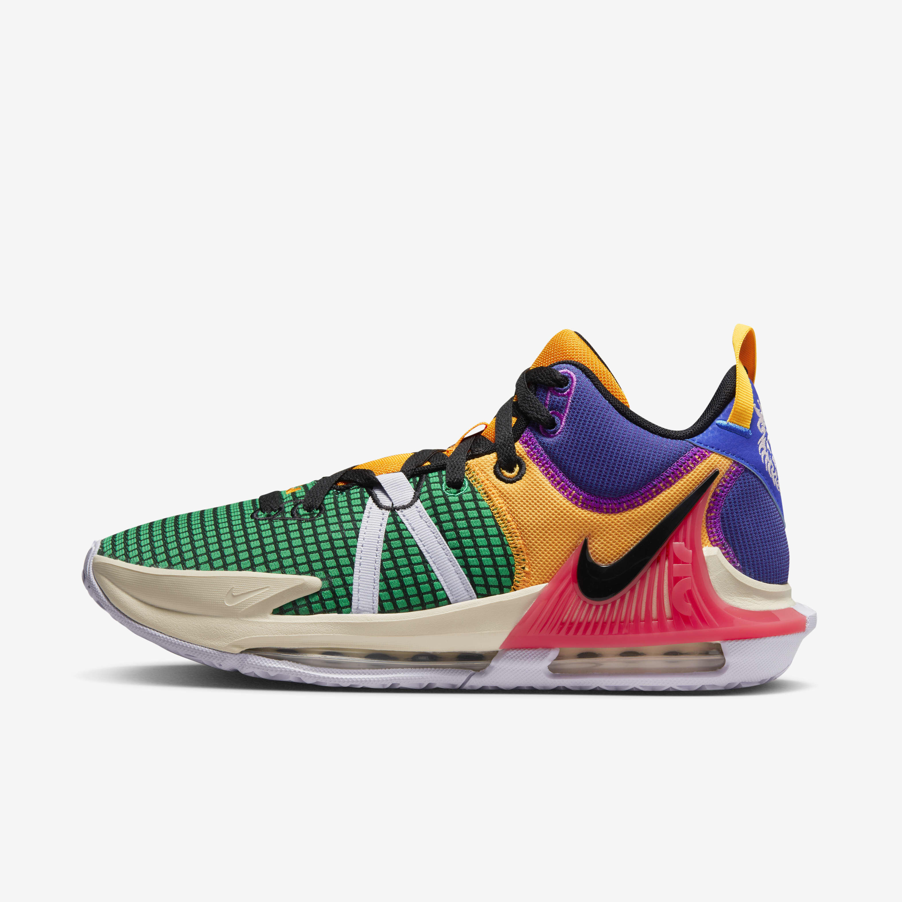 Buy LeBron Witness Basketball Shoes Vivid Purple/Sea Coral