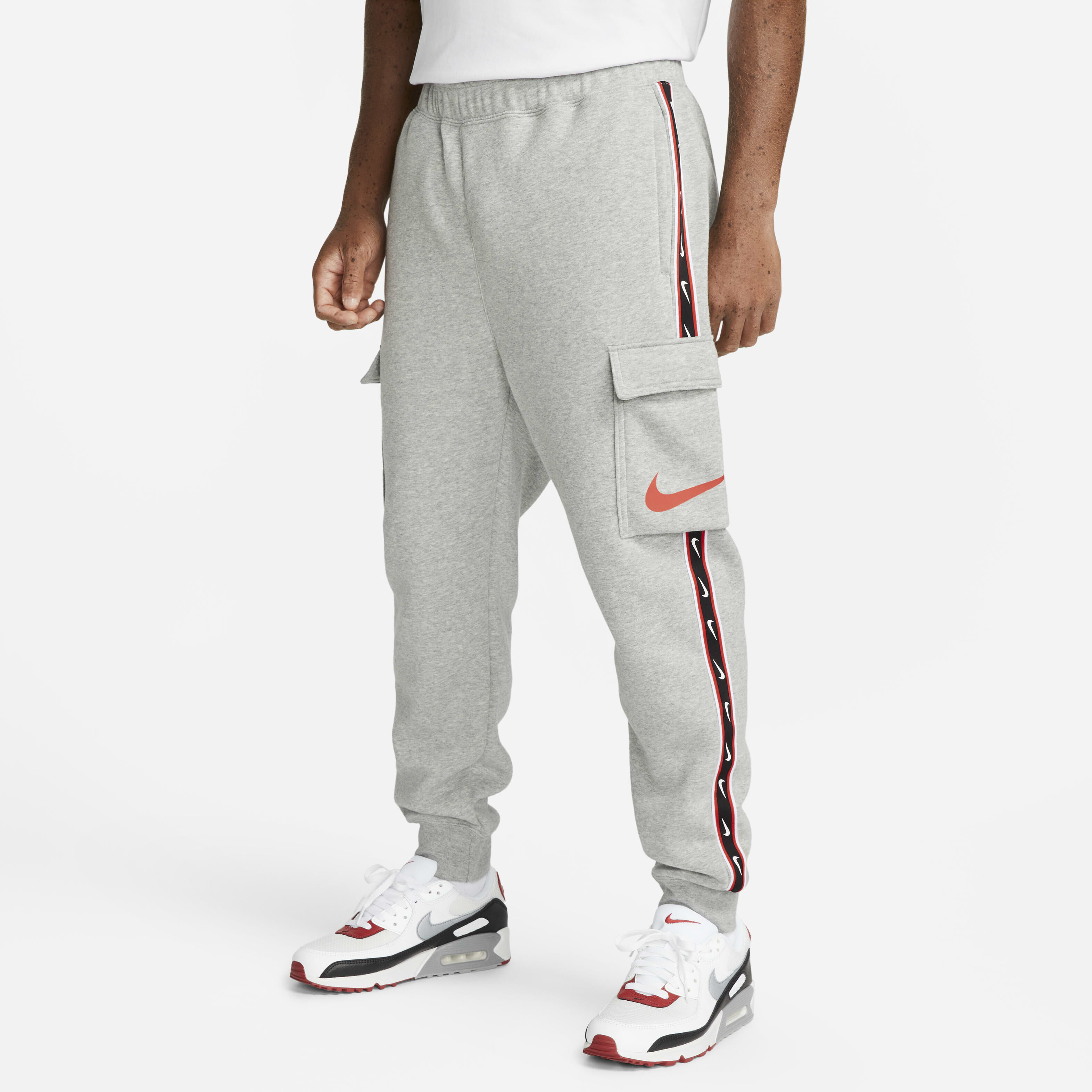 nike grey repeat joggers