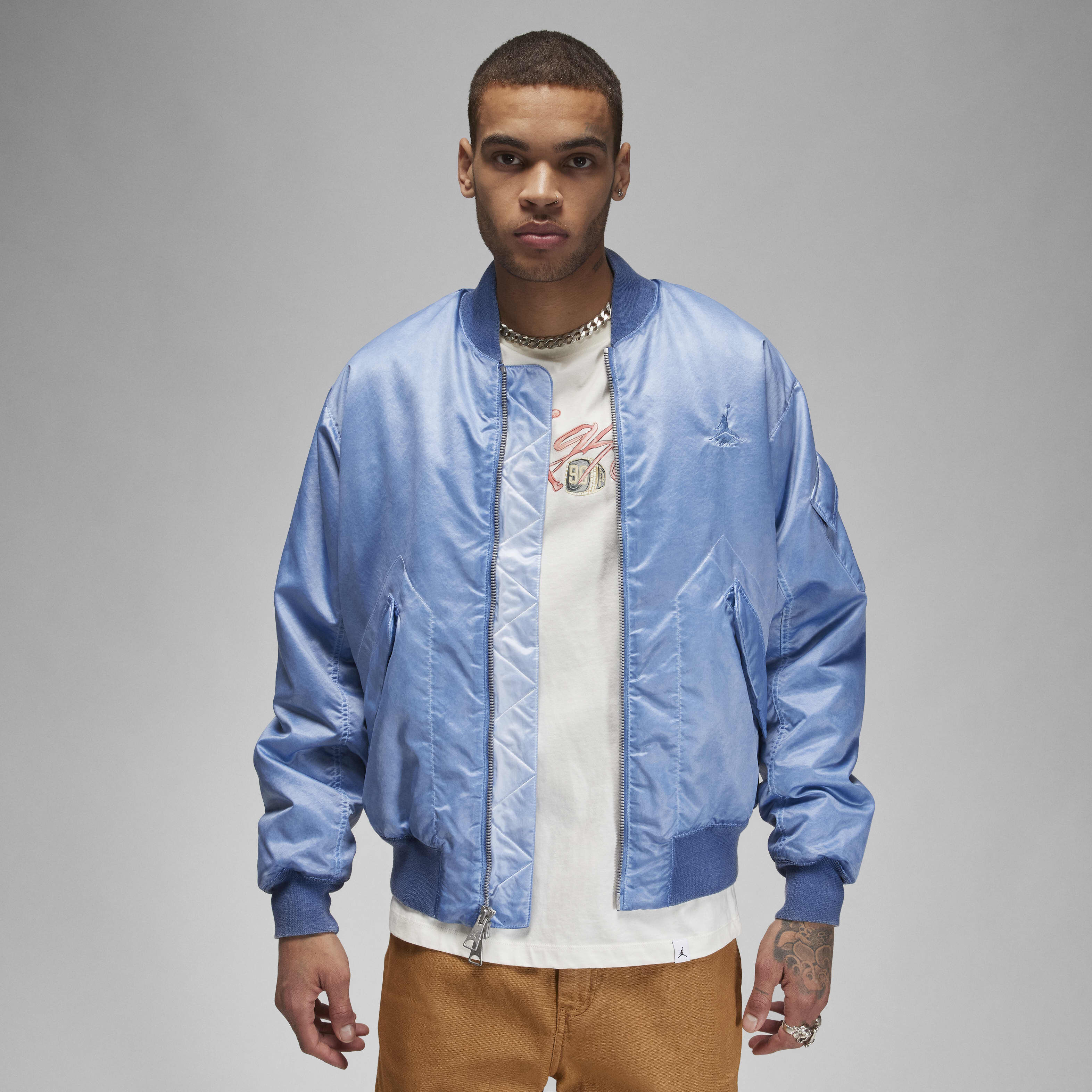 Buy Jordan Renegade Essentials Men's Washed Jacket - Blue