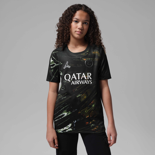 Clubs-JRDN, Paris Saint-Germain 2026 Stadium Night Edition, Older Kids' Jordan Dri-FIT Football Replica Shirt
