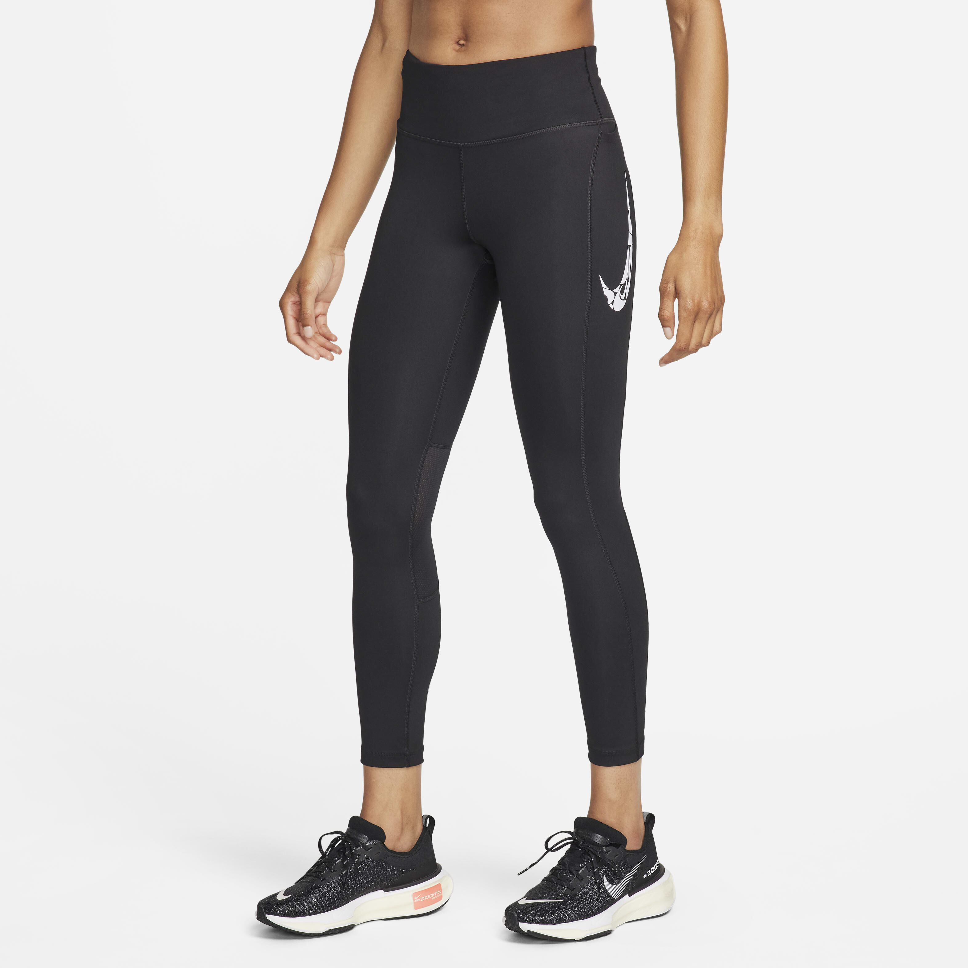 Buy Nike Fast Women s Mid Rise 7 8 Running Leggings with Pockets Nike Kuwait Official