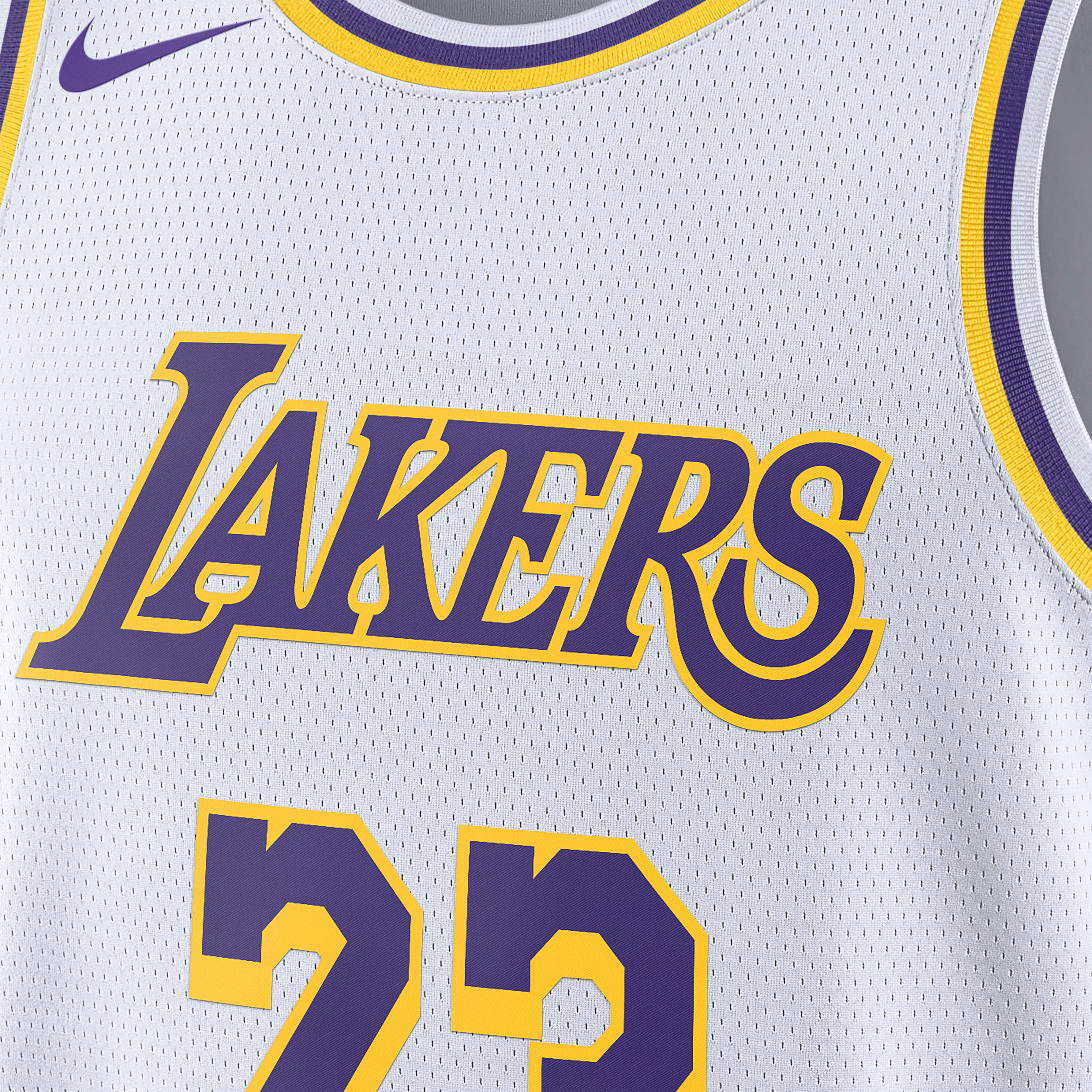Nike lakers jersey discount