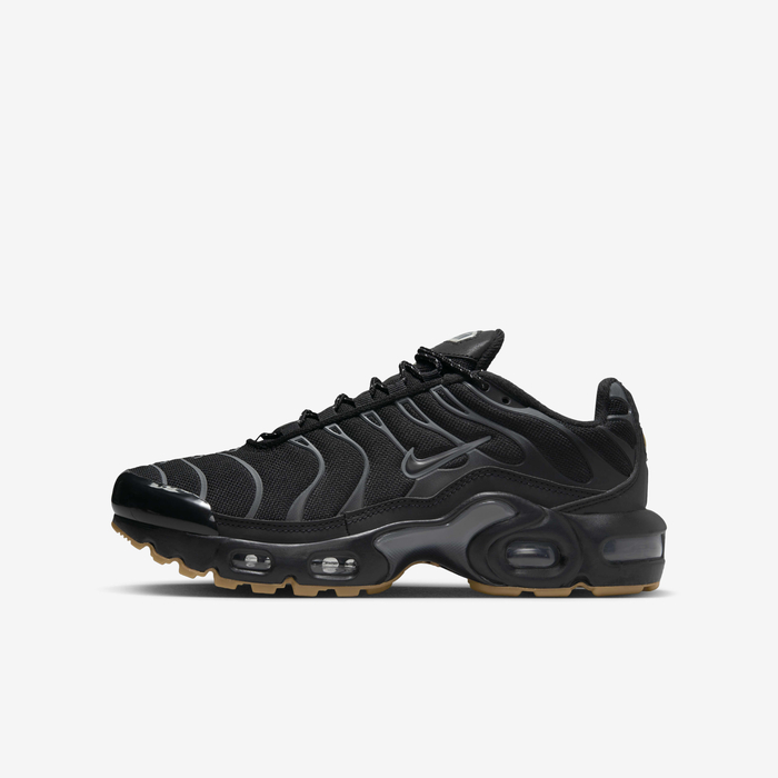 Buy Nike Air Max Plus Older Kids' Shoes Black/Light Orewood