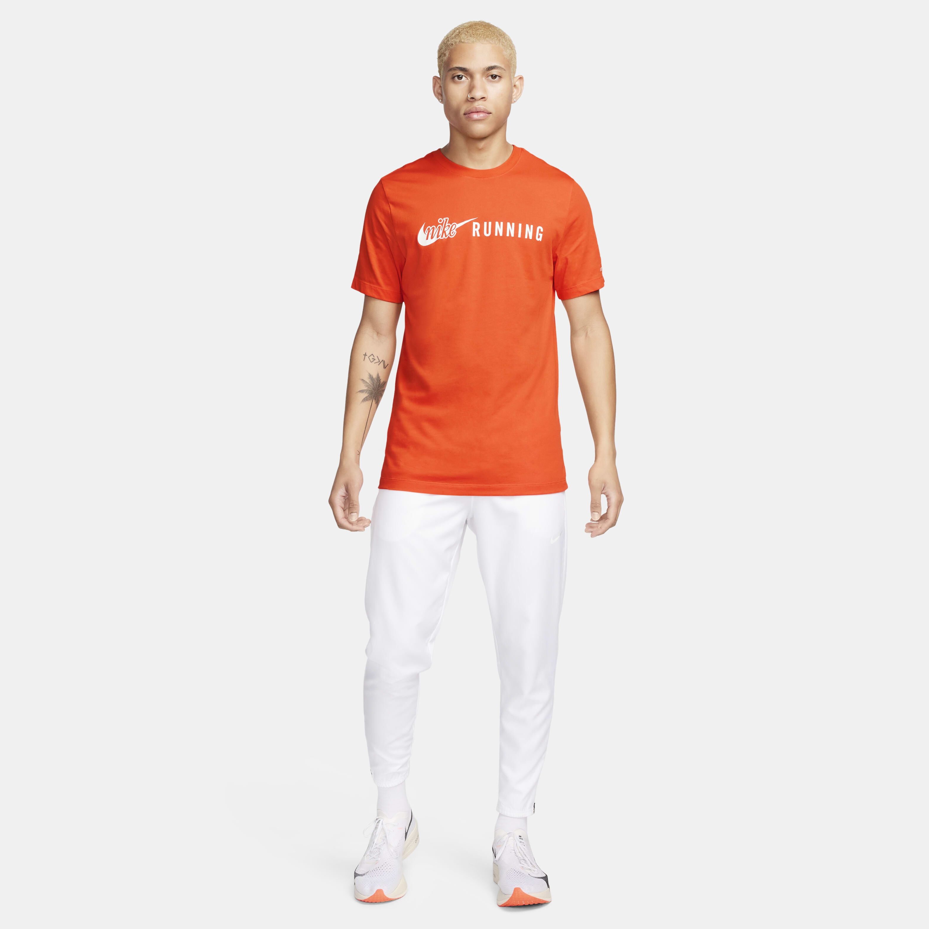 Buy Nike Men's Dri-FIT Running T-Shirt - Safety Orange