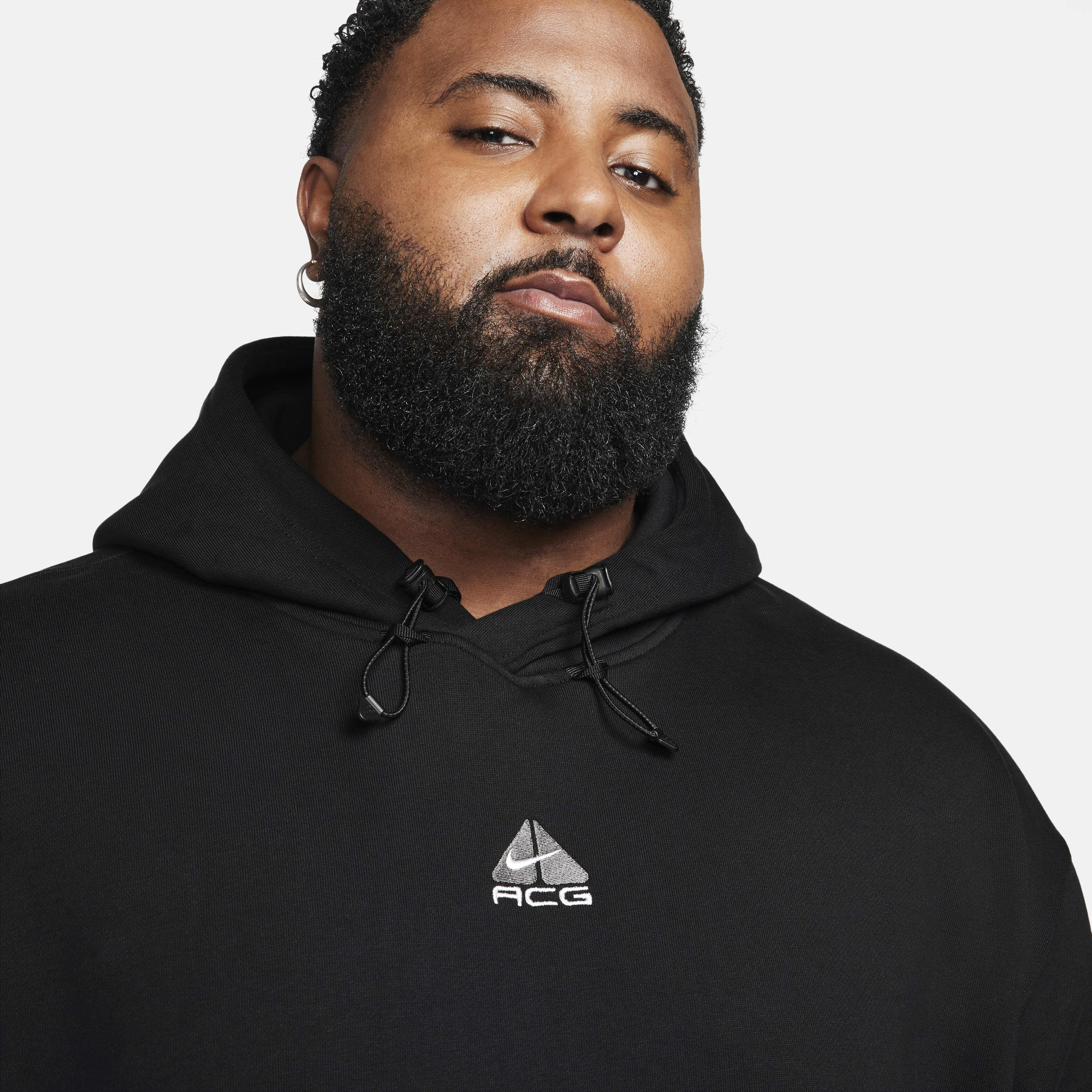 Buy Nike ACG Therma-FIT Fleece Pullover Hoodie - Black
