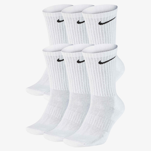 Men's Clothing-Nike, Nike Everyday Cushioned, Training Crew Socks (6 Pairs) Men's Clothing-Nike, Nike Everyday Cushioned, Training Crew Socks (6 Pairs)