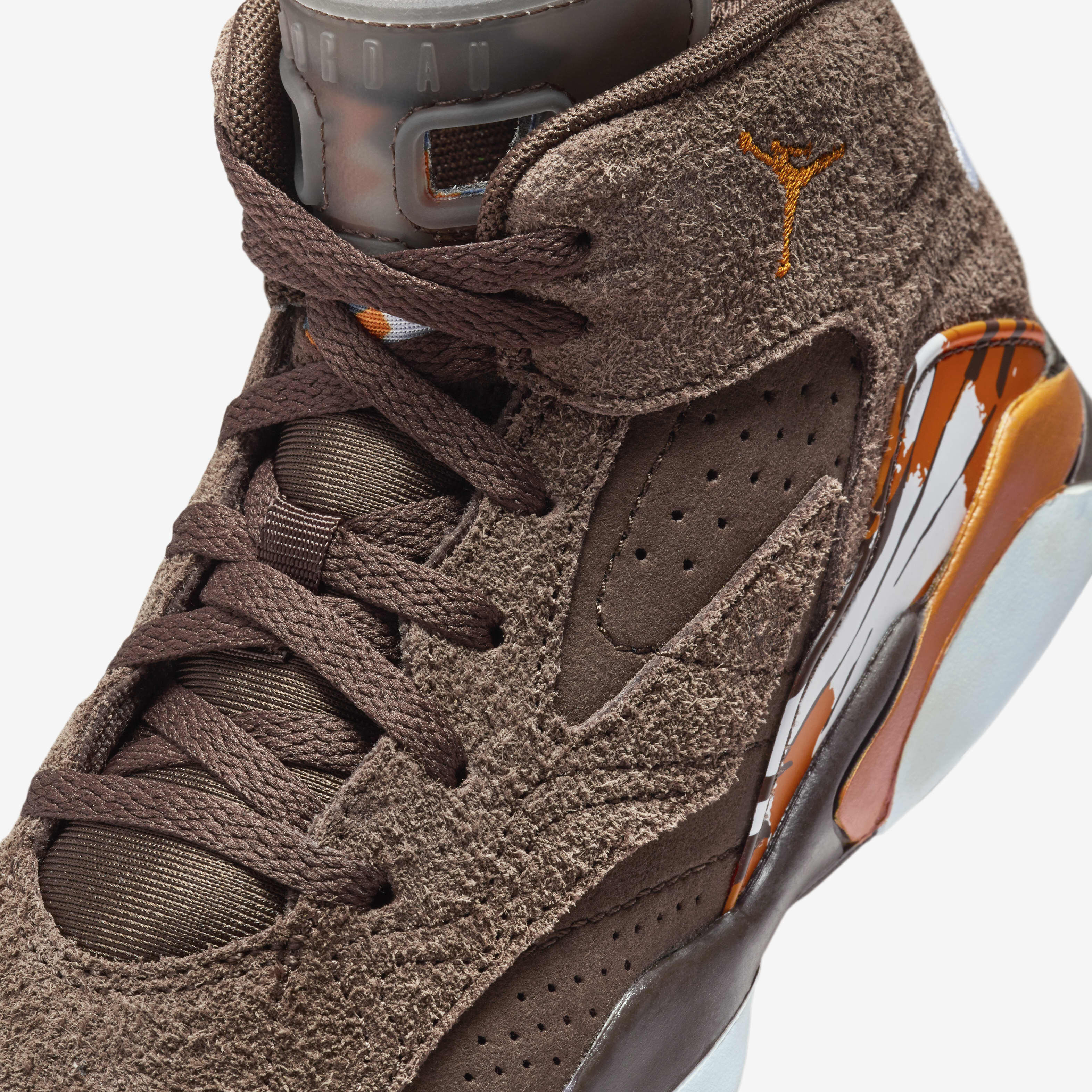 Buy Jumpman MVP Younger Kids' Shoes - Track Brown/White