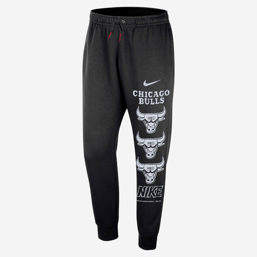 Trousers & Tights-Nike, Chicago Bulls Courtside, Men's Nike NBA Club Fleece Joggers