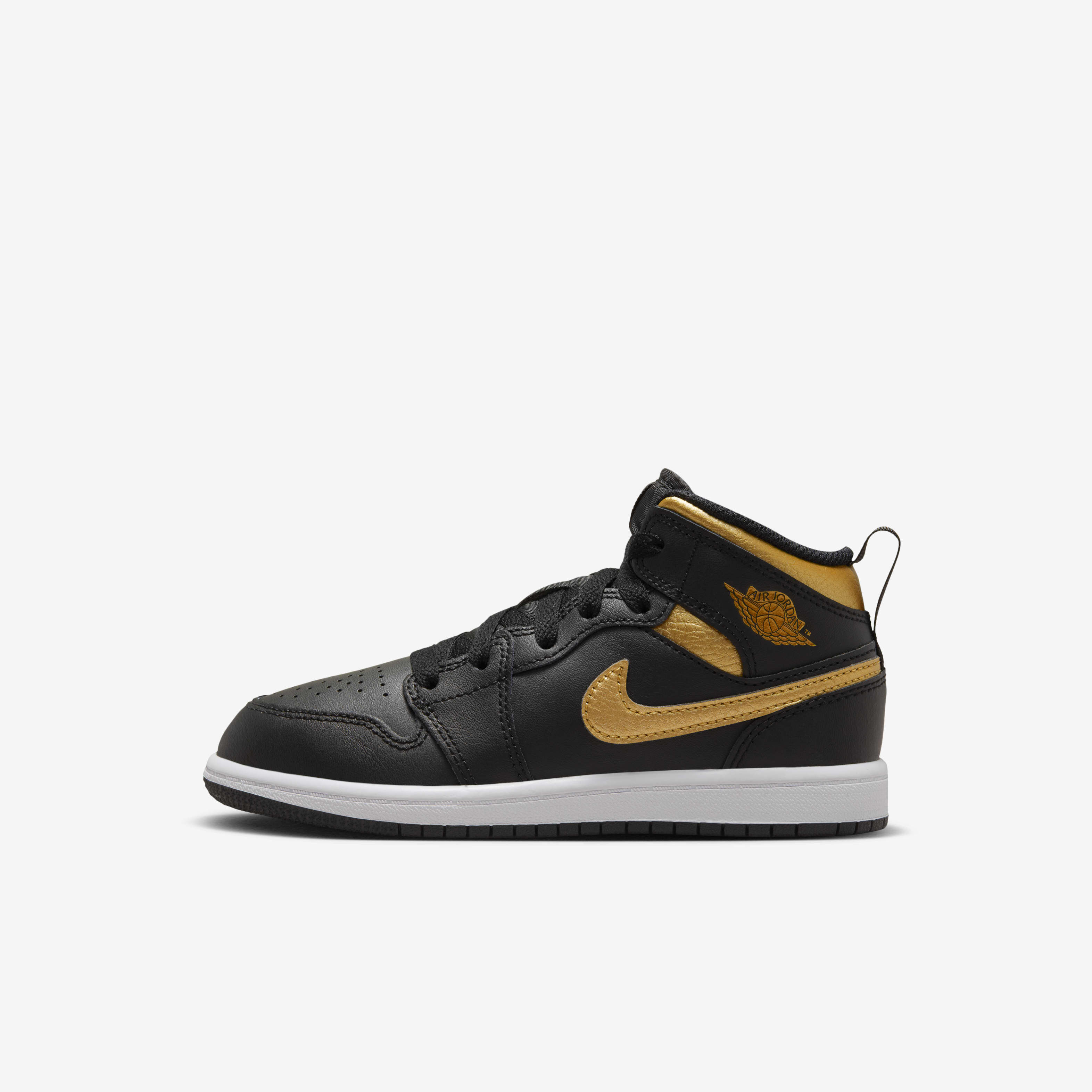 Buy Jordan 1 Mid Younger Kids Shoes Nike Kuwait Official