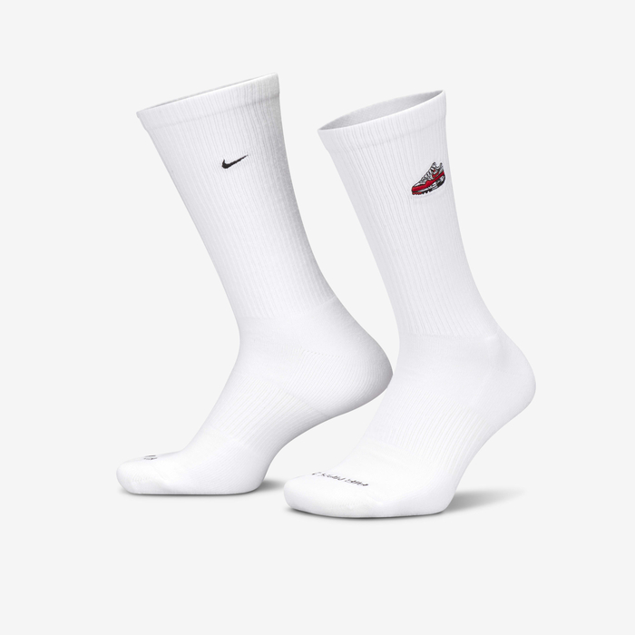 Buy Nike Everyday Plus Cushioned Crew Socks (1 Pair) White/Black