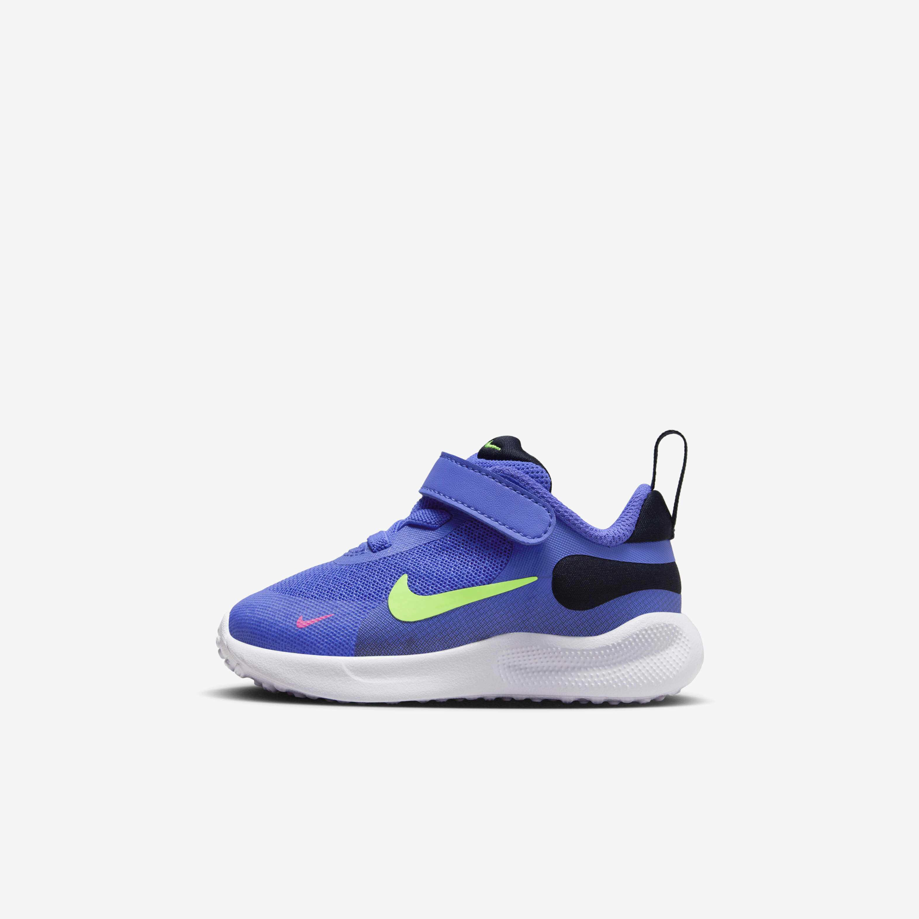 Buy Nike Revolution 7 Baby Toddler Shoes Light Ultramarine Dark Obsidian White Lime Blast Nike Kuwait Official