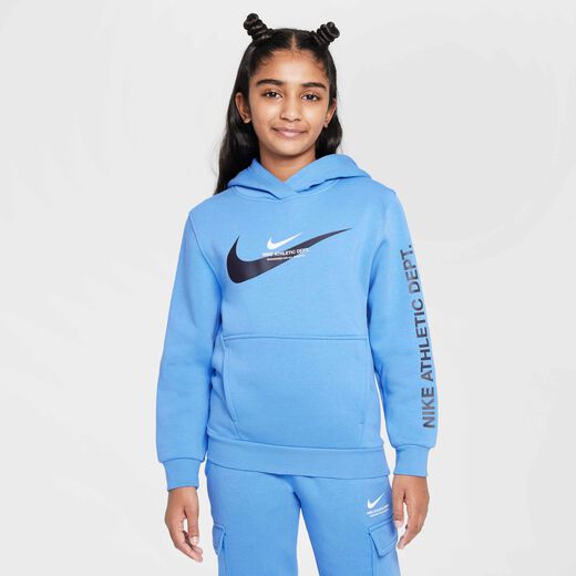 Kids' Hoodies & Sweatshirts-Nike, Nike Sportswear, Older Kids' Fleece Pullover Hoodie