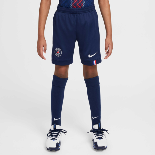 Kids' Clothing Sale-Nike, Paris Saint-Germain 2025/26 Stadium Home, Older Kids' Nike Dri-FIT Football Replica Shorts Kids' Clothing Sale-Nike, Paris Saint-Germain 2025/26 Stadium Home, Older Kids' Nike Dri-FIT Football Replica Shorts