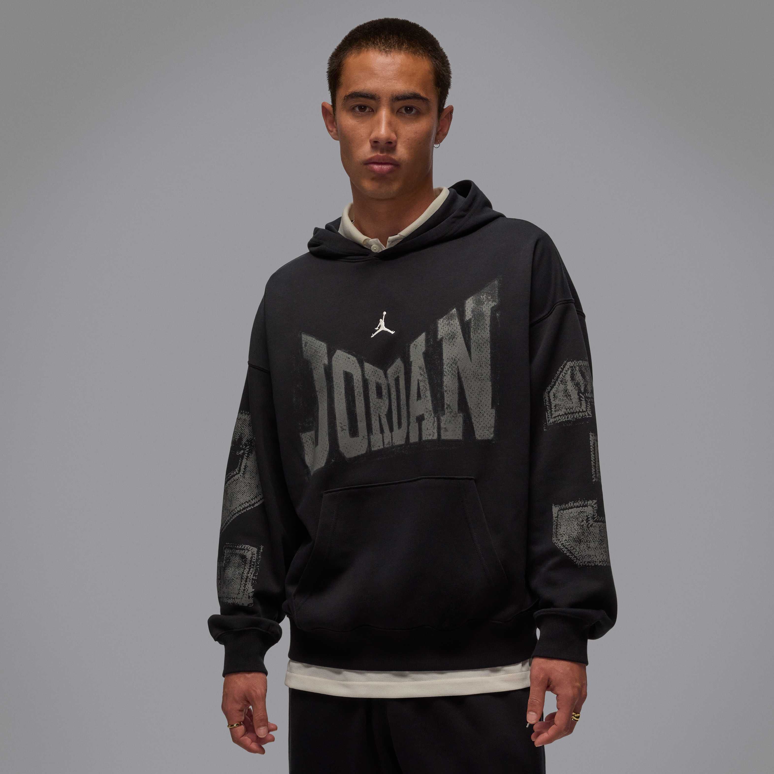 Buy Jordan Brooklyn Men's Collegiate Pullover Hoodie - Black