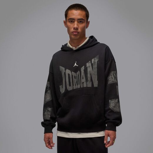 Men's Hoodies & Sweatshirts-JRDN, Jordan Brooklyn, Men's Collegiate Pullover Hoodie