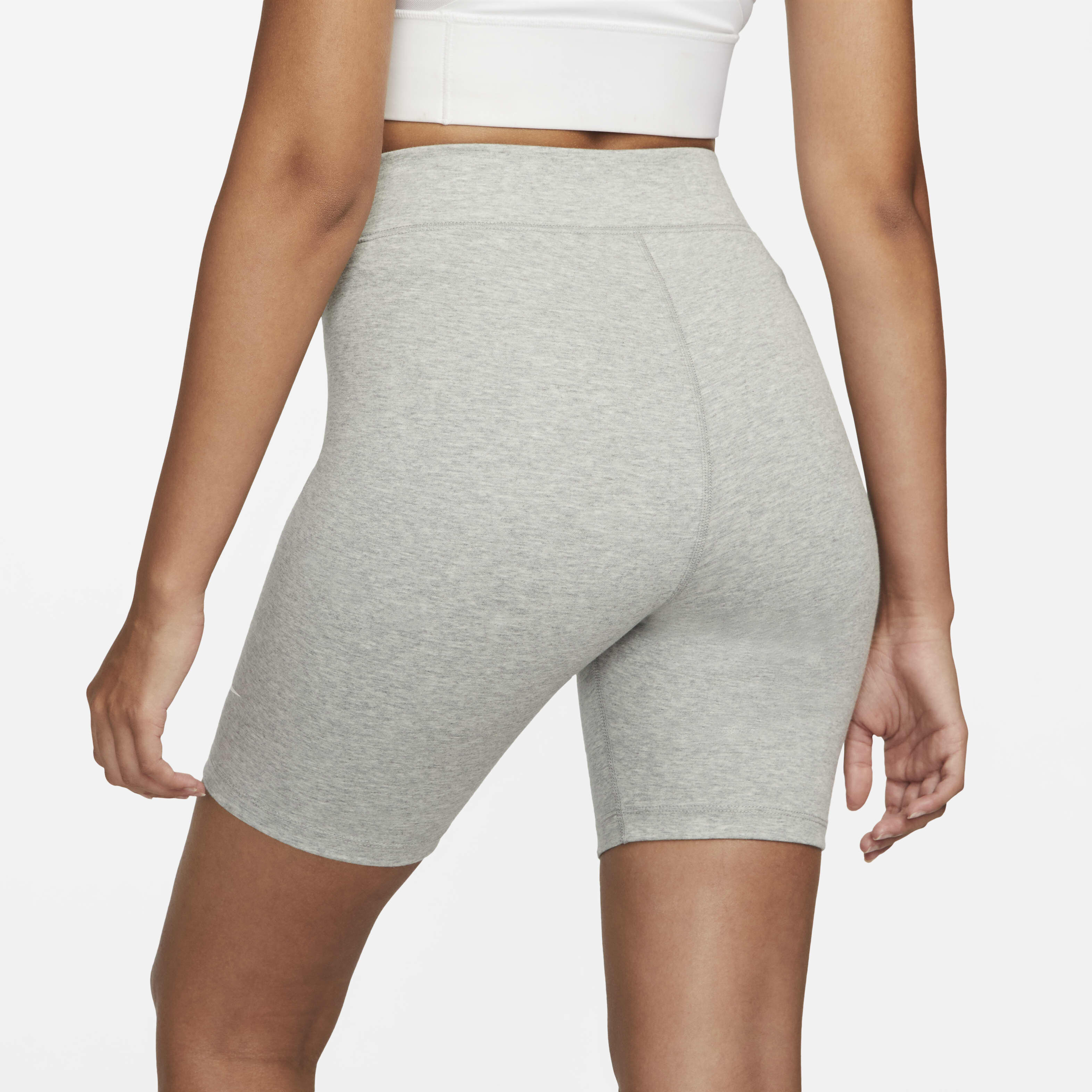 Gray nike biker shorts clearance