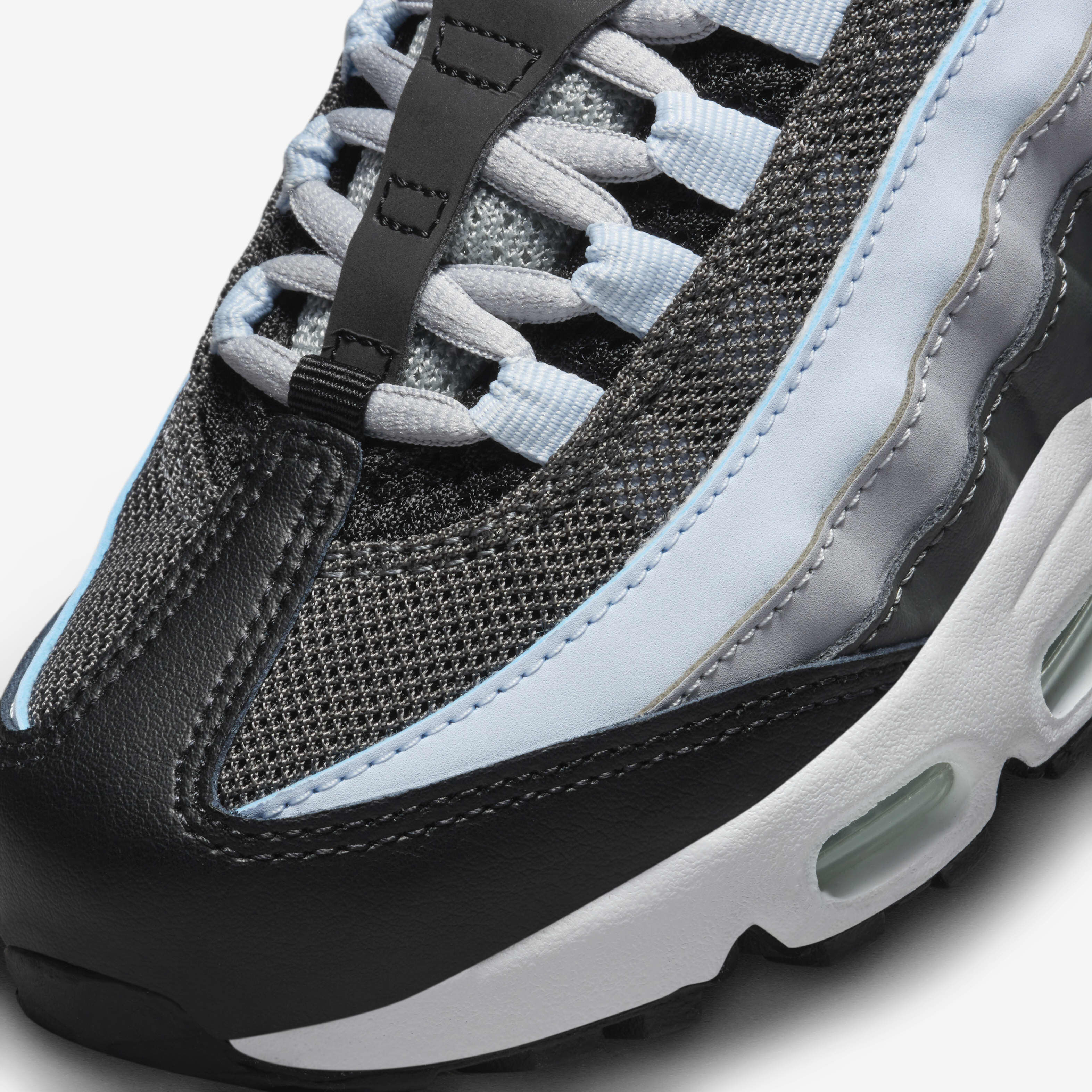 Buy Nike Air Max 95 Recraft Older Kids Shoes Wolf Grey Black Blue Tint Rugged Orange Nike Kuwait Official