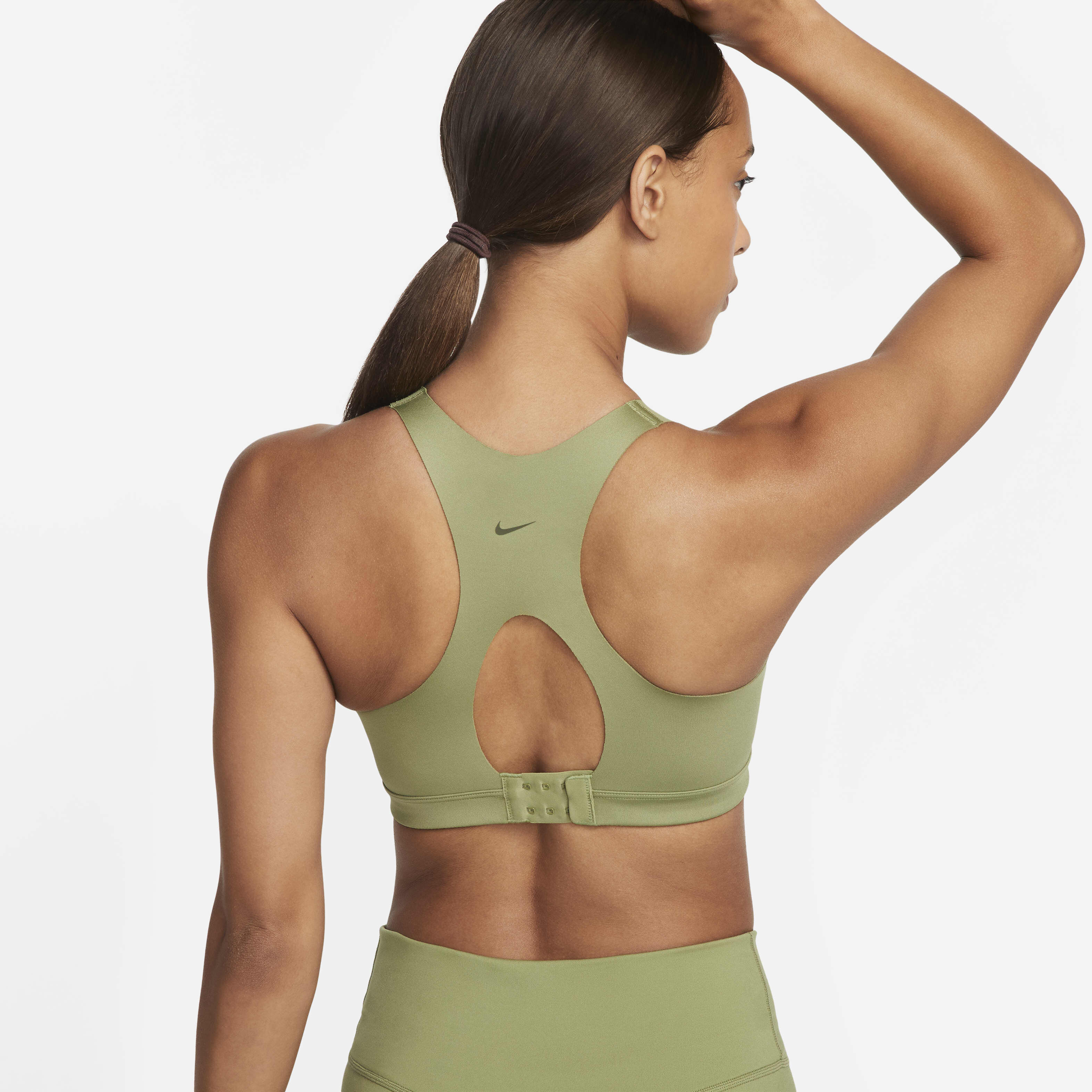 Nike khaki sports bra clearance
