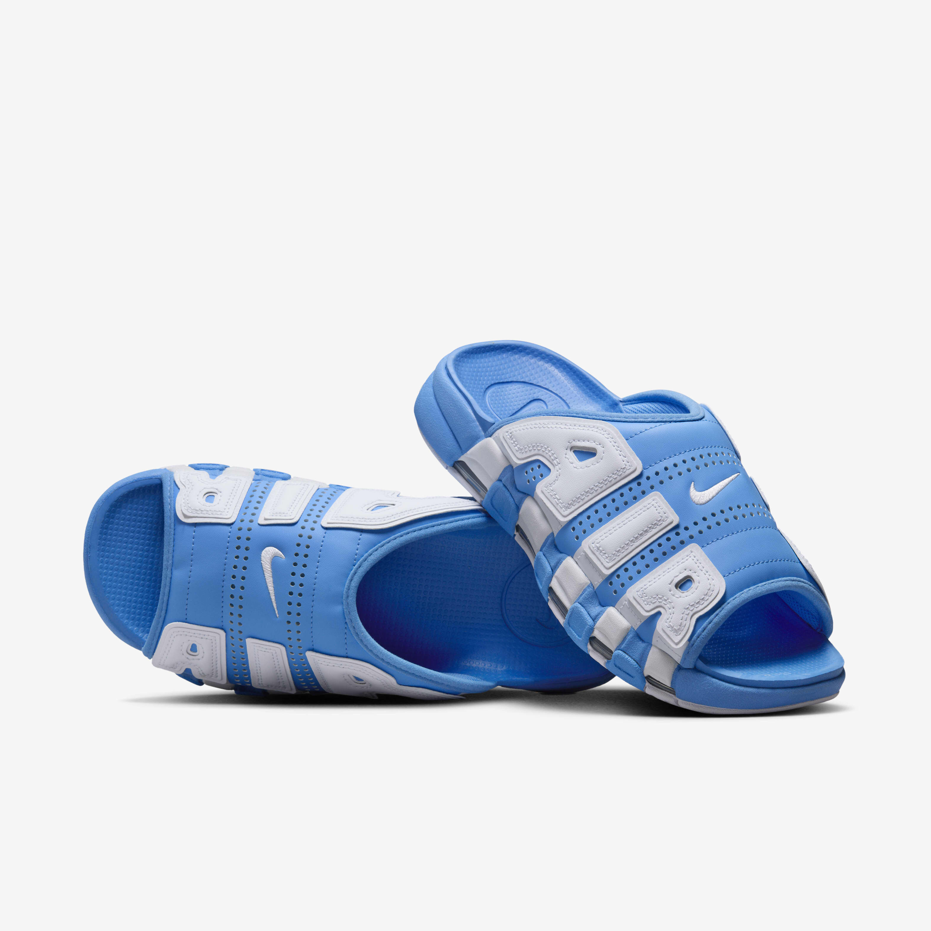 Buy Nike Air More Uptempo Men's Slides - University Blue