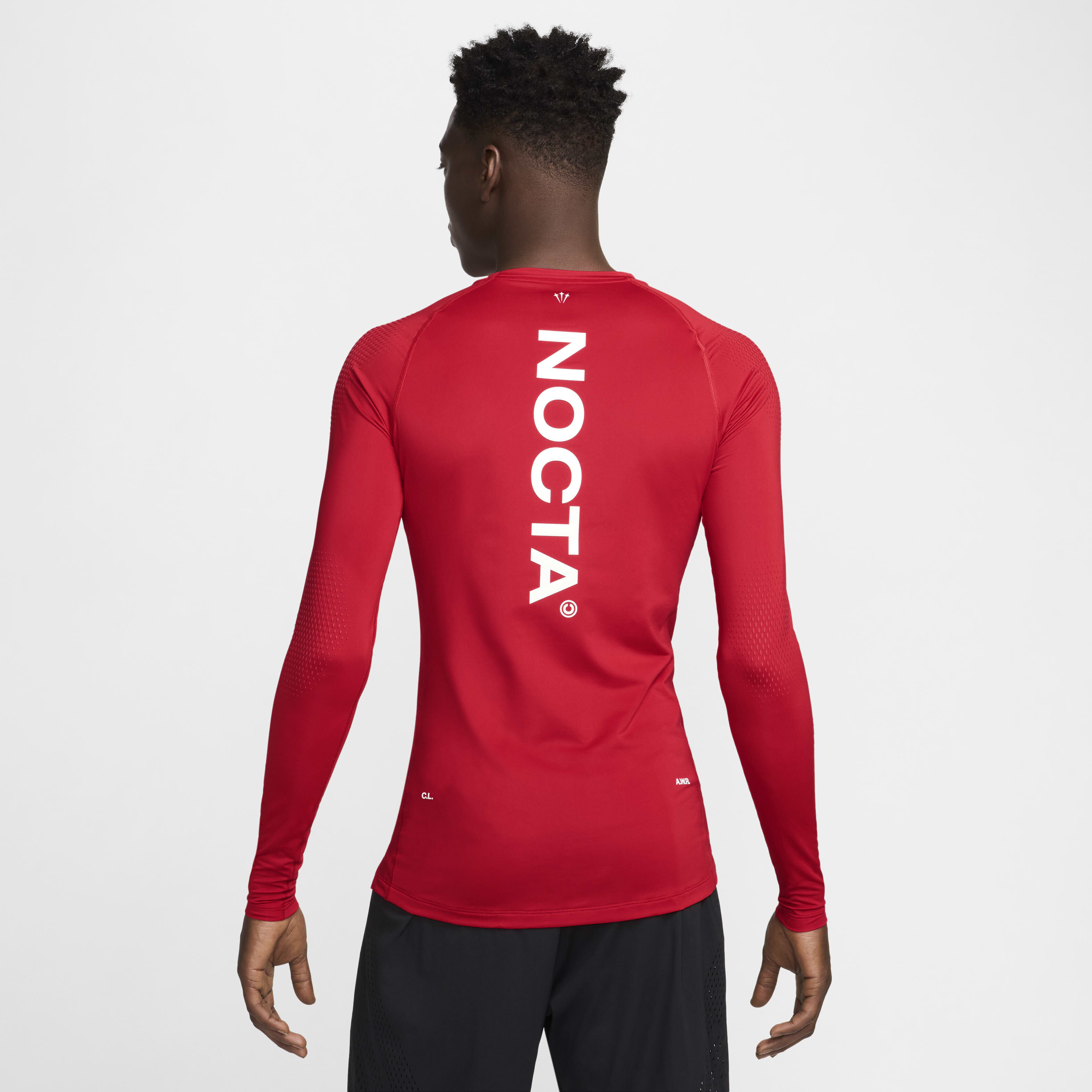 Nike red base layer top