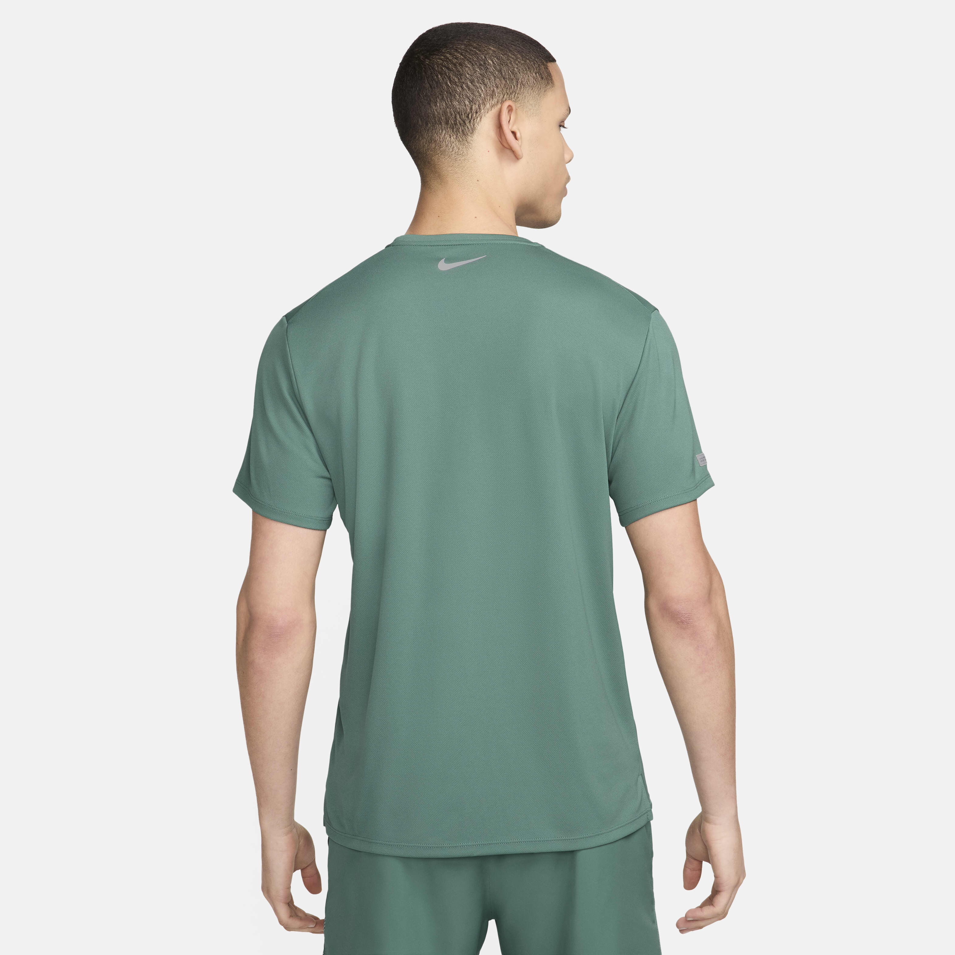 ■Nike■ Mylar Flash Dry Fit UV Short Sleeve Running Top M S Nike Miler Flash Dri-FIT UV Short-Sleeve Running Top - Men's