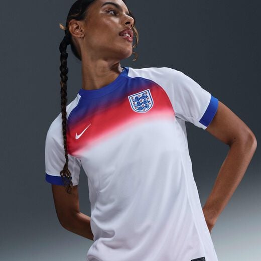 Women's Clothing-Nike, England 2025 Stadium Home (Women's Team), Women's Nike Dri-FIT Soccer Replica Jersey