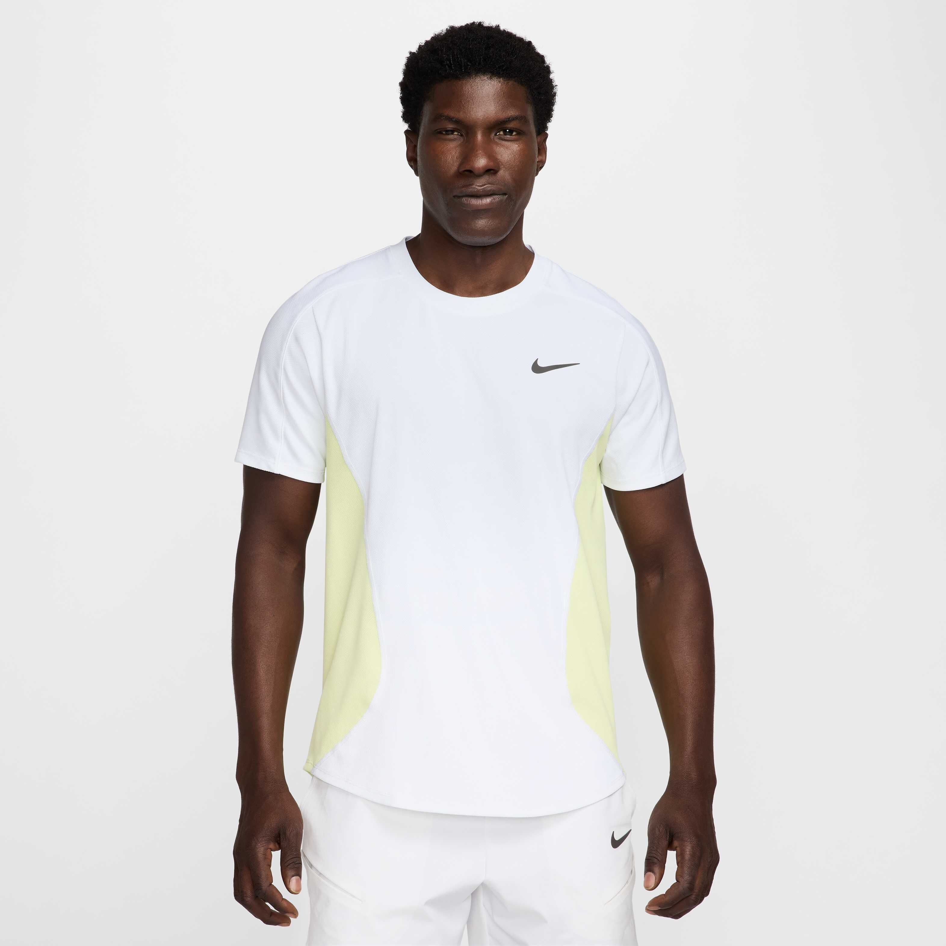 Buy NikeCourt Slam Men's Dri-FIT Tennis Top - White/Luminous