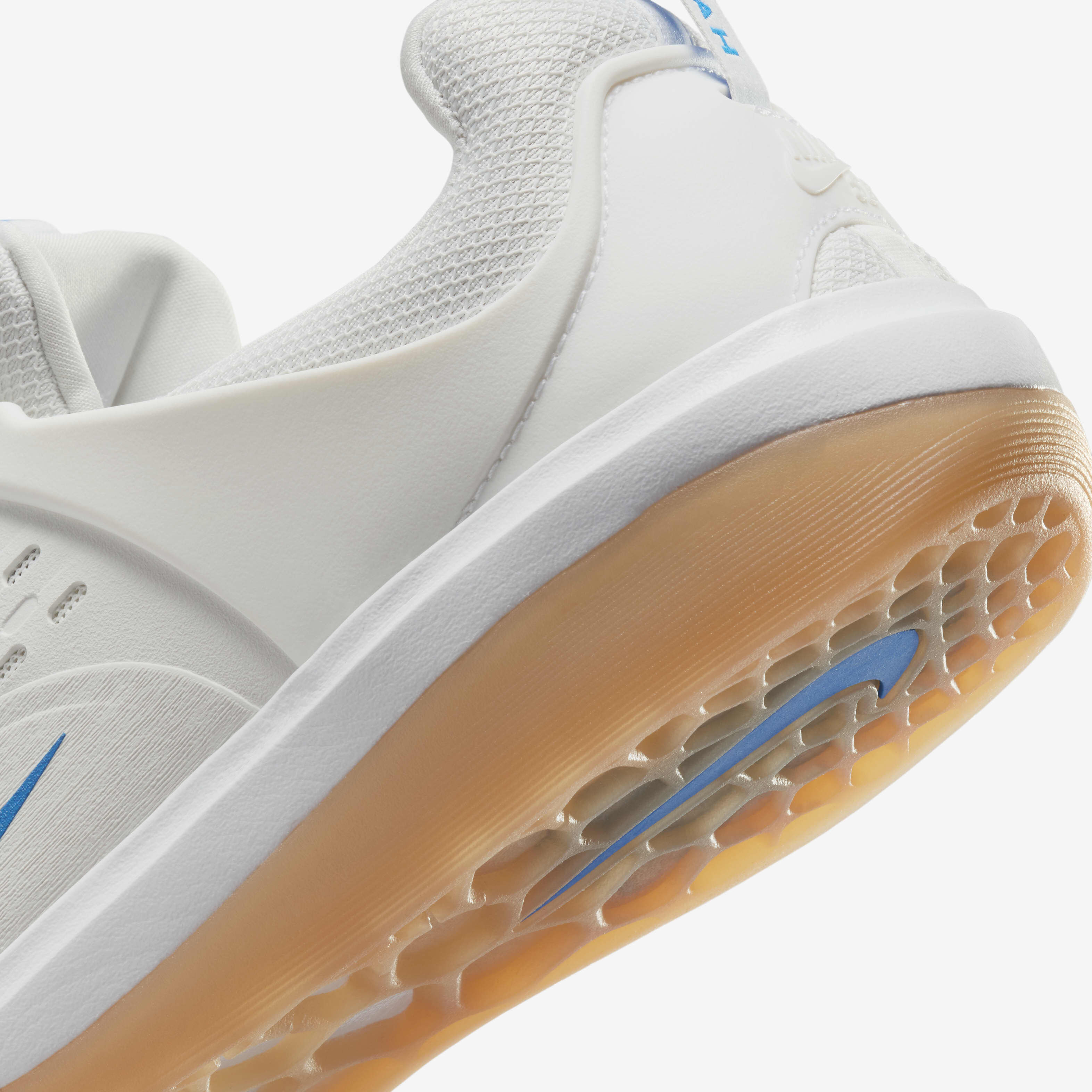 Buy Nike SB Zoom Nyjah 3 Skate Shoes Summit White Summit White White Photo Blue Nike Kuwait Official