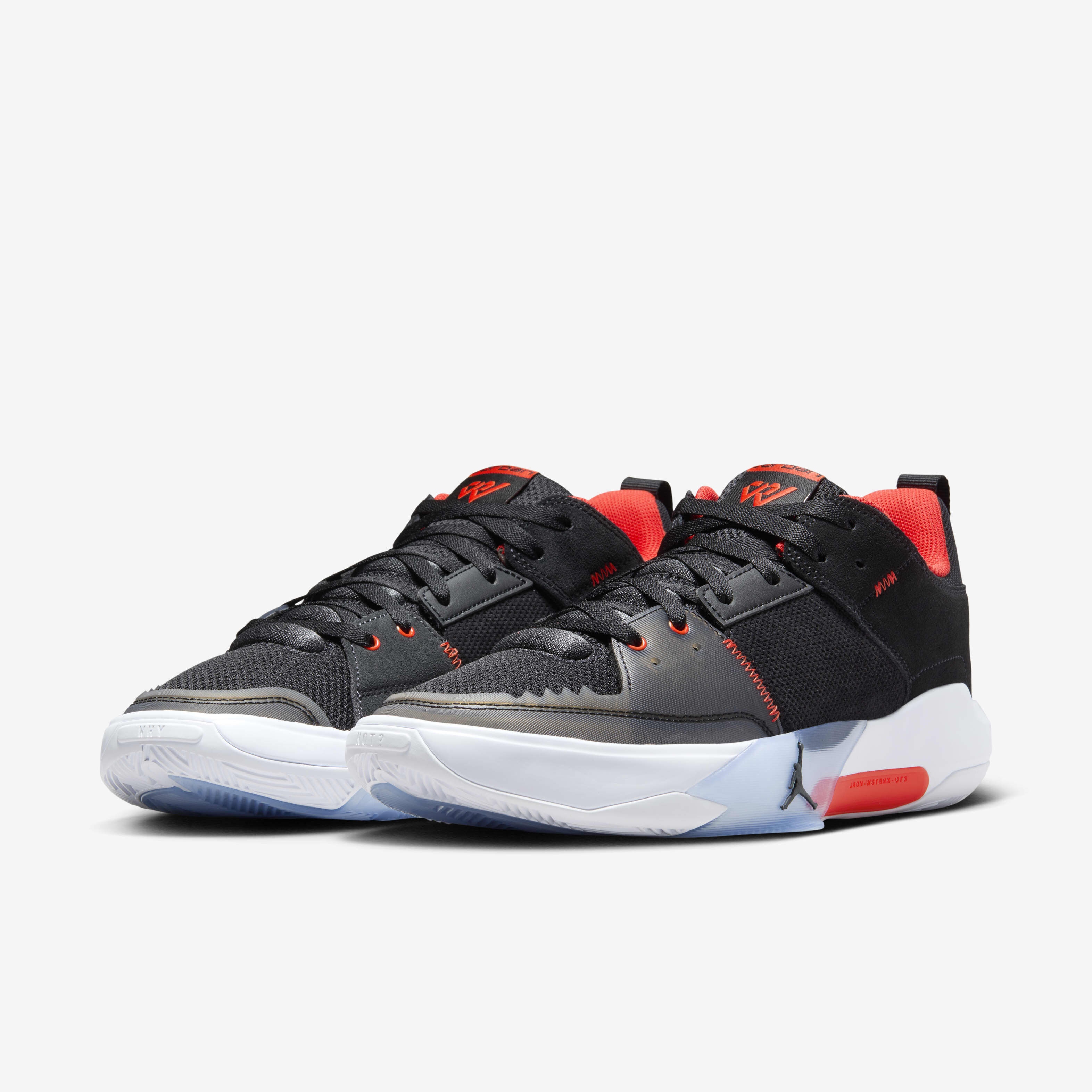 Buy Jordan One Take 5 Basketball Shoes Black White Anthracite Habanero Red Nike Kuwait Official